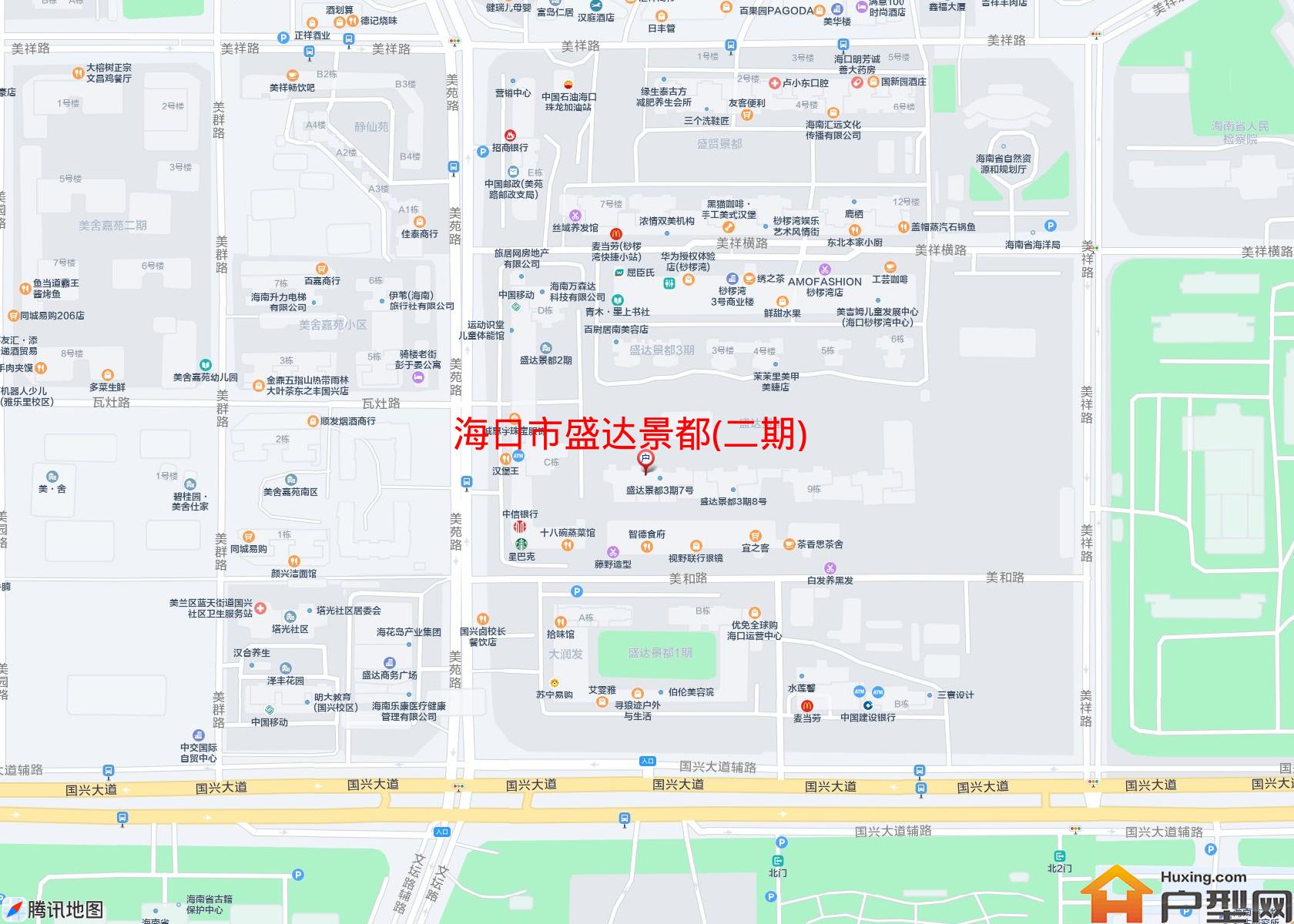 盛达景都(二期)小区 - 户型网