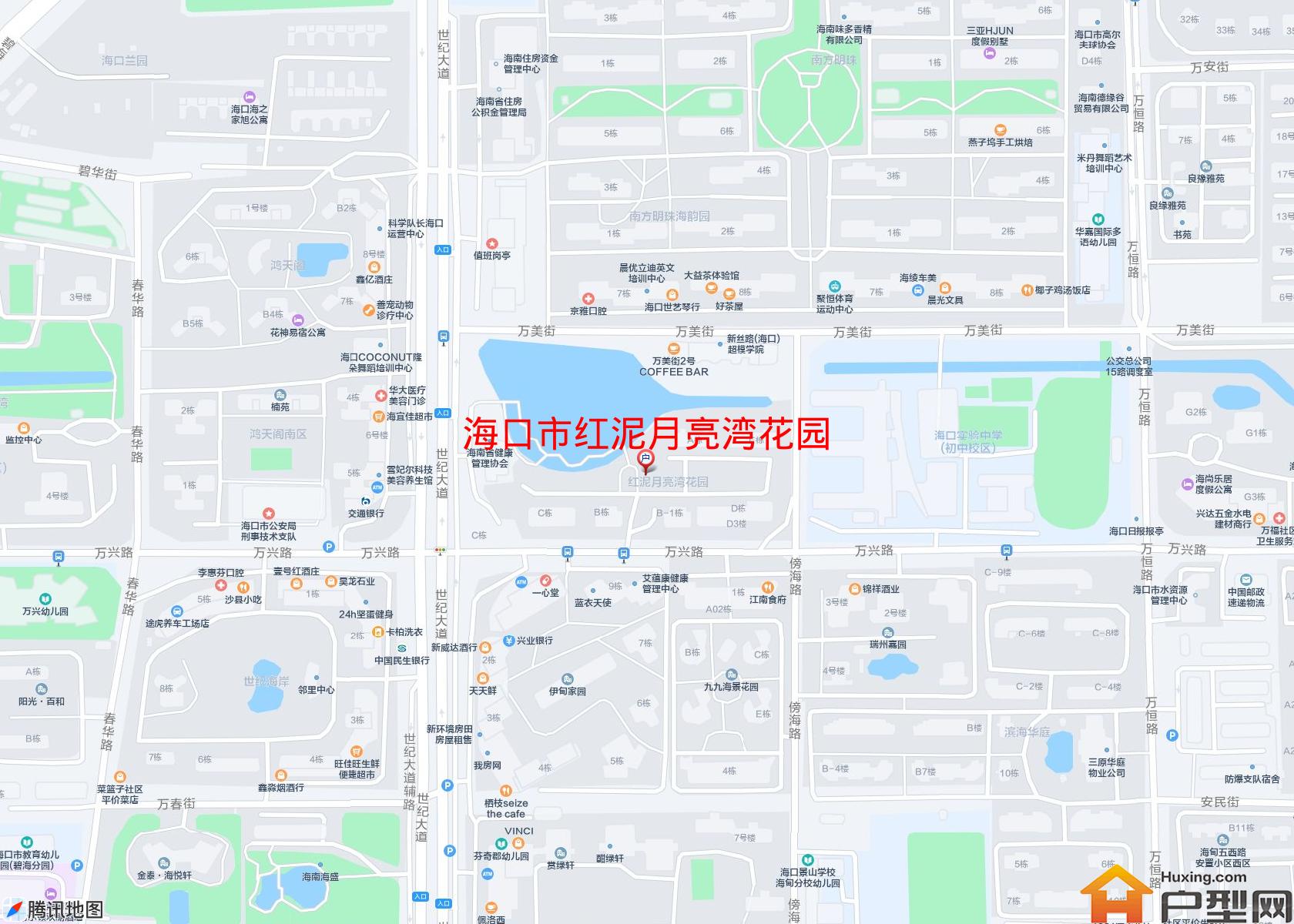 红泥月亮湾花园小区 - 户型网
