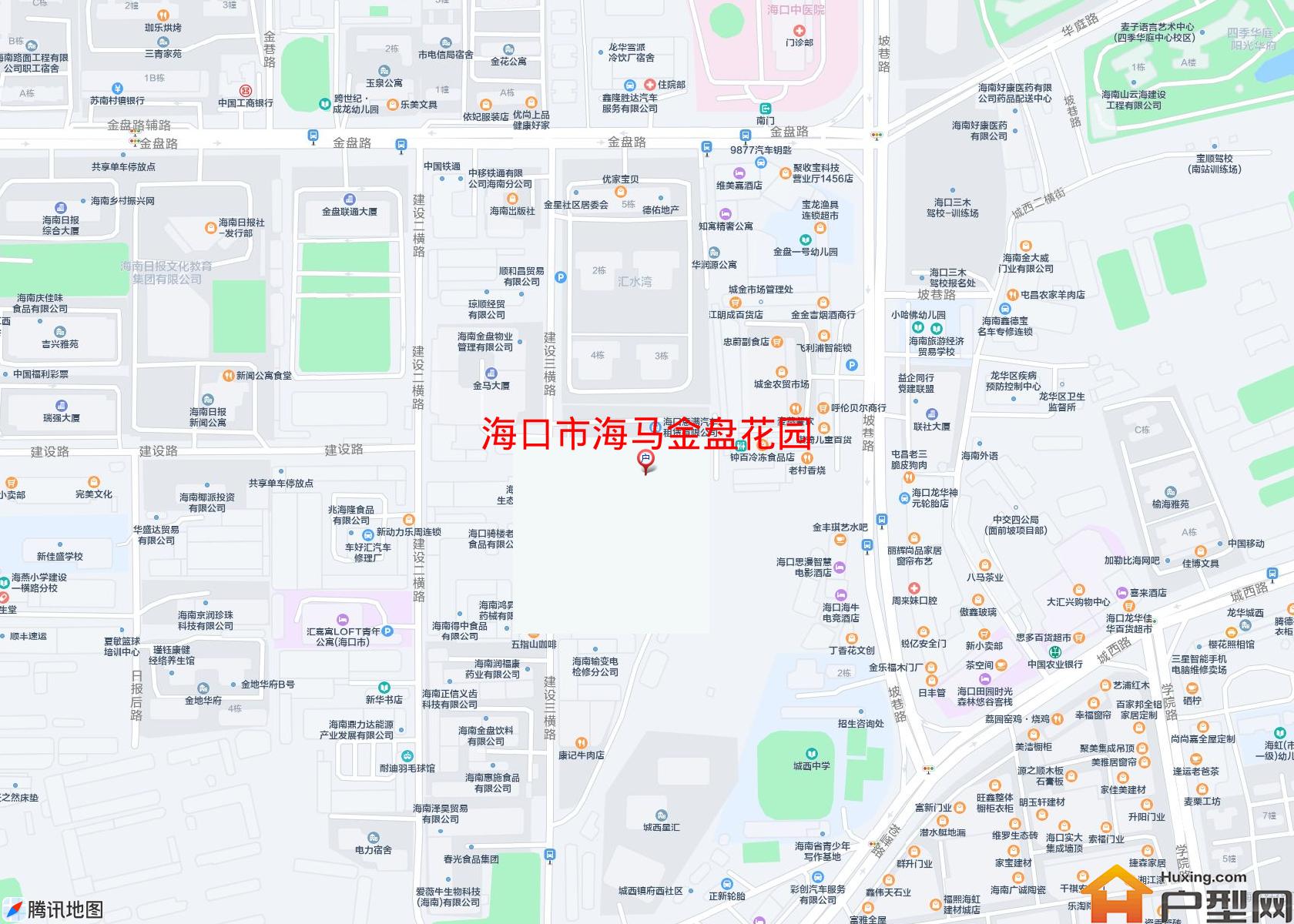 海马金盘花园小区 - 户型网