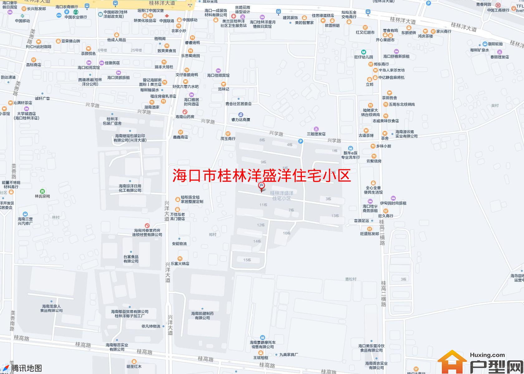 桂林洋盛洋住宅小区小区 - 户型网