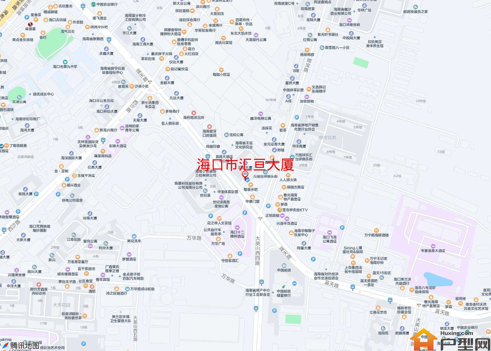 汇亘大厦小区 - 户型网
