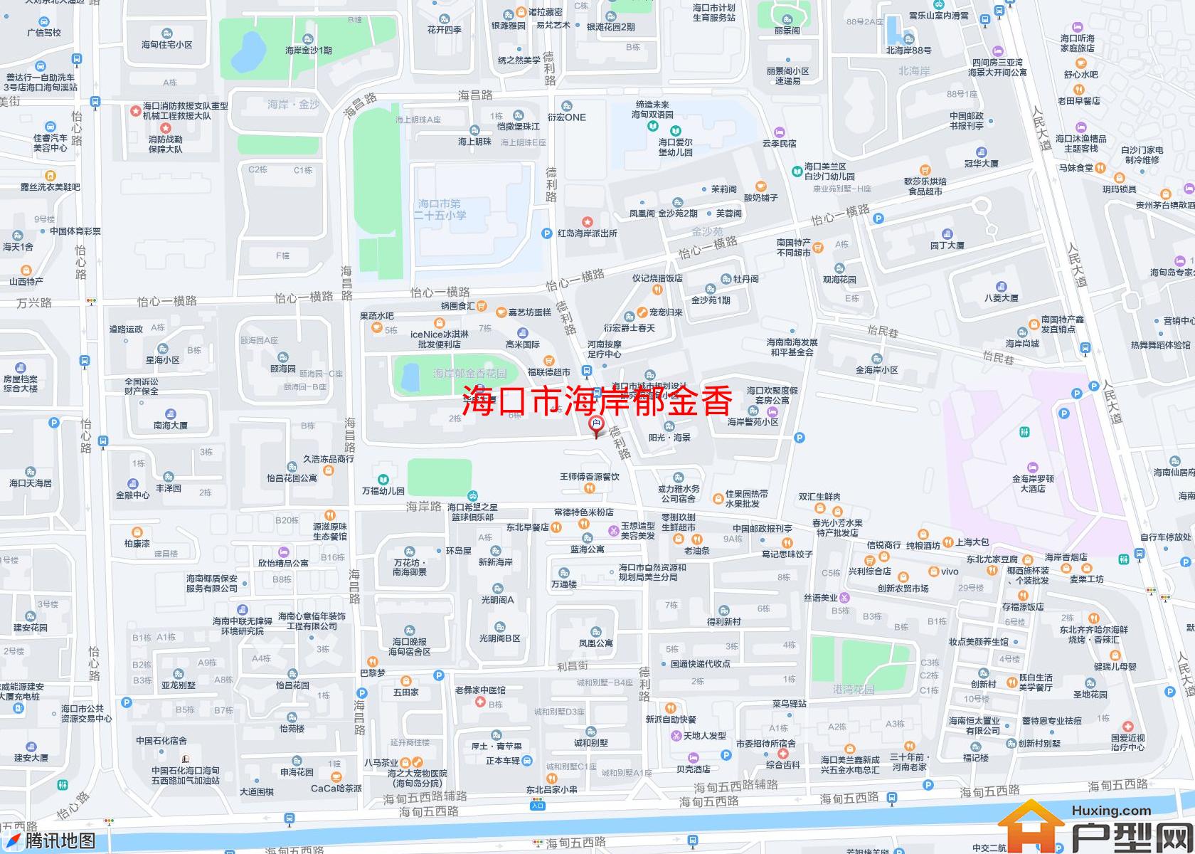 海岸郁金香小区 - 户型网