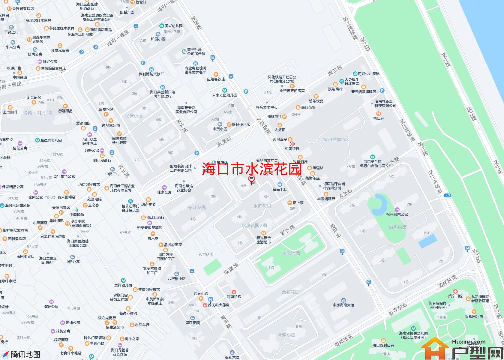水滨花园小区 - 户型网