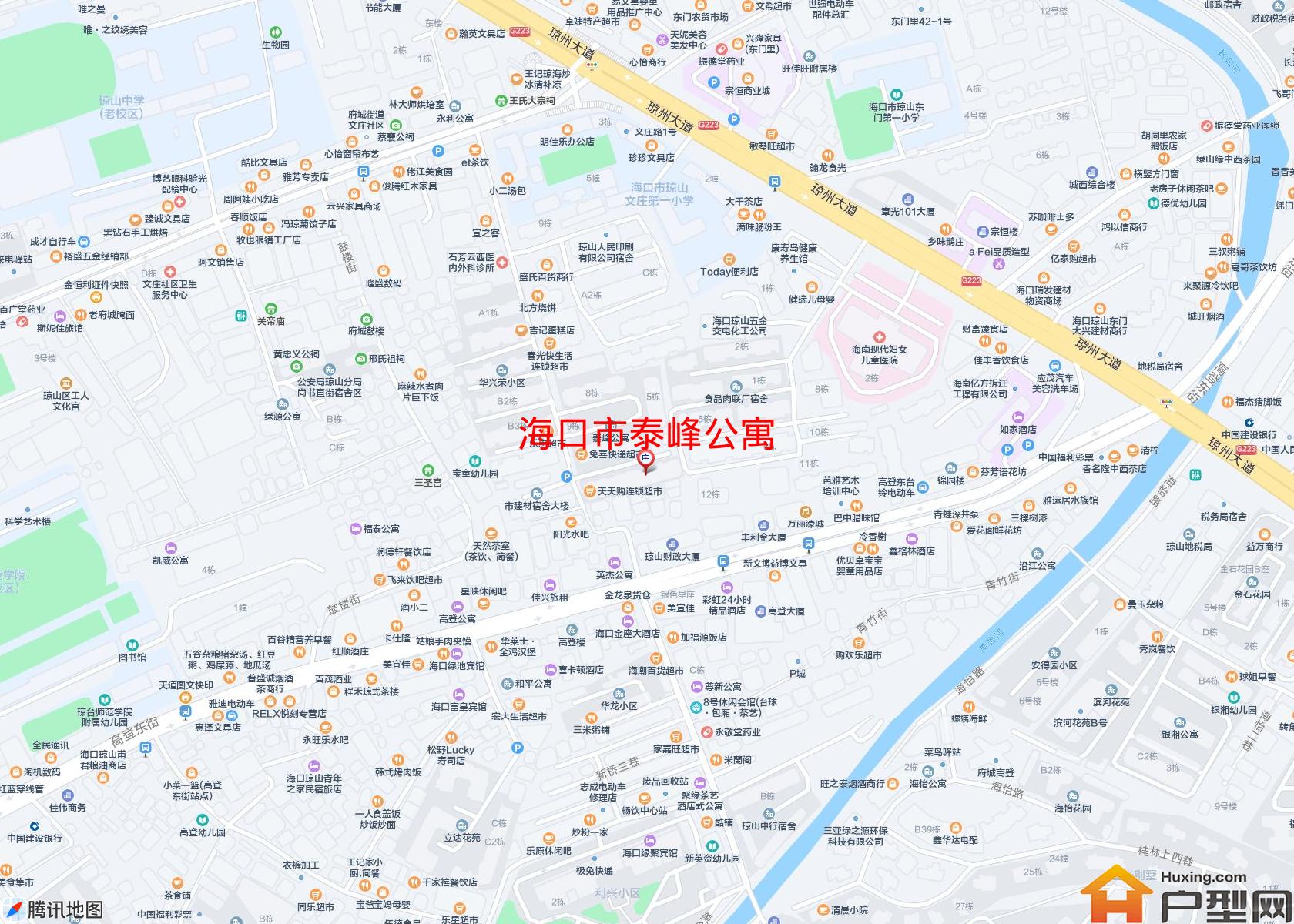 泰峰公寓小区 - 户型网