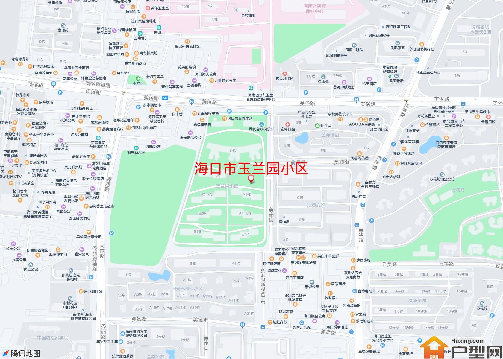 玉兰园小区小区 - 户型网