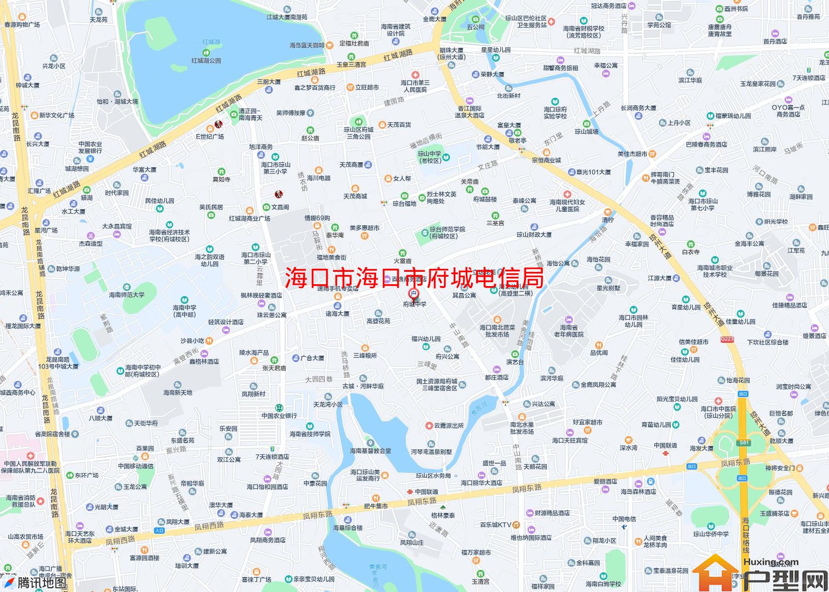海口市府城电信局小区 - 户型网