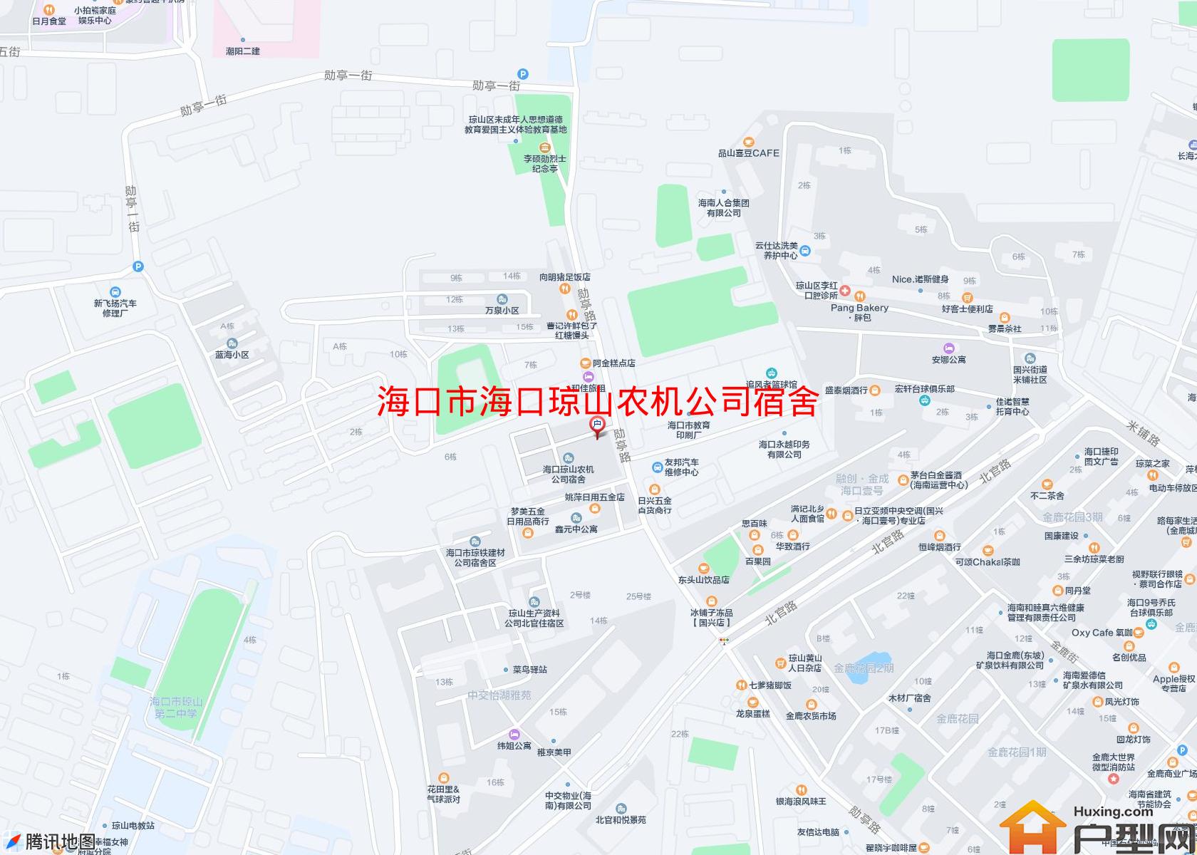 海口琼山农机公司宿舍小区 - 户型网