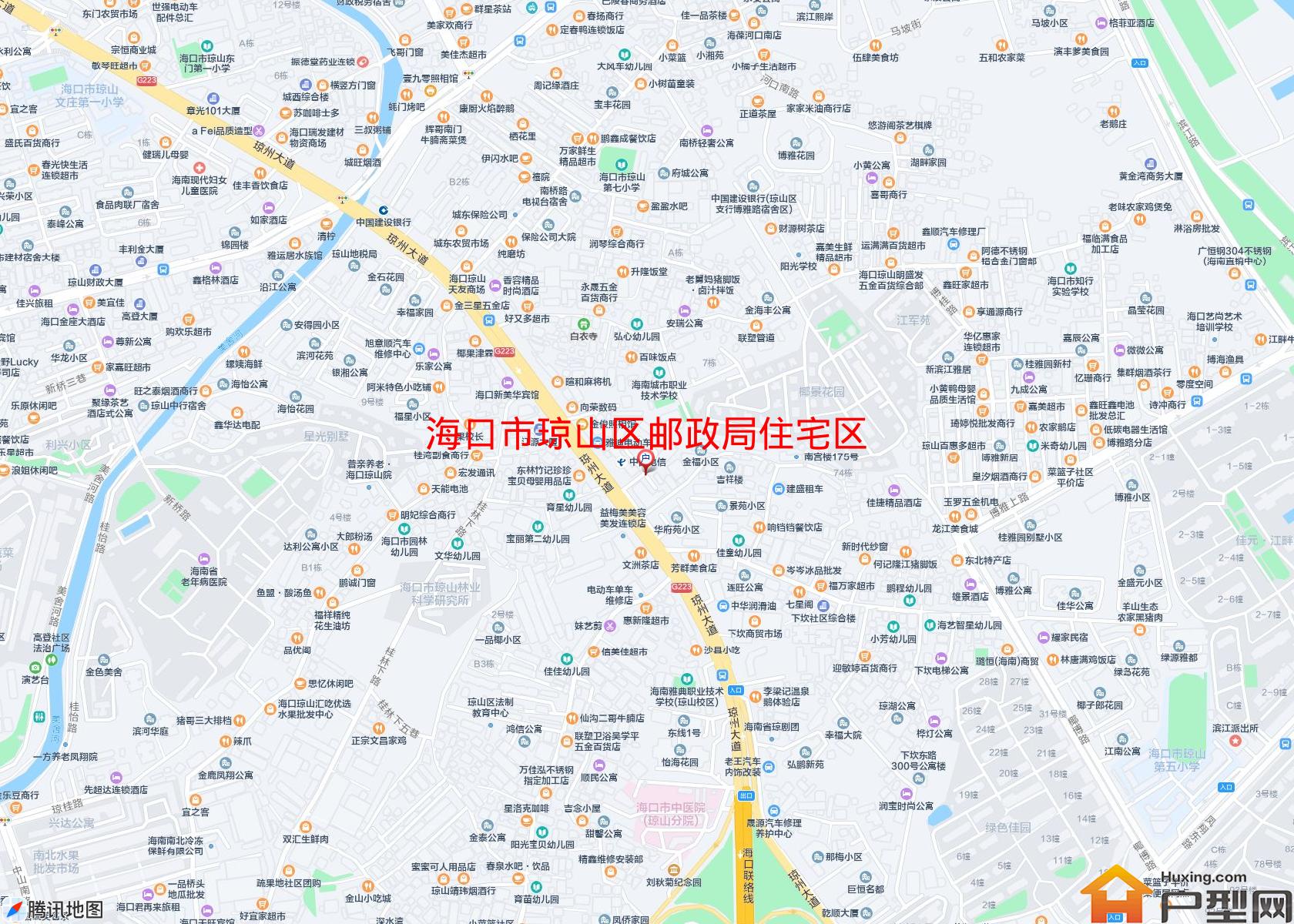 琼山区邮政局住宅区小区 - 户型网