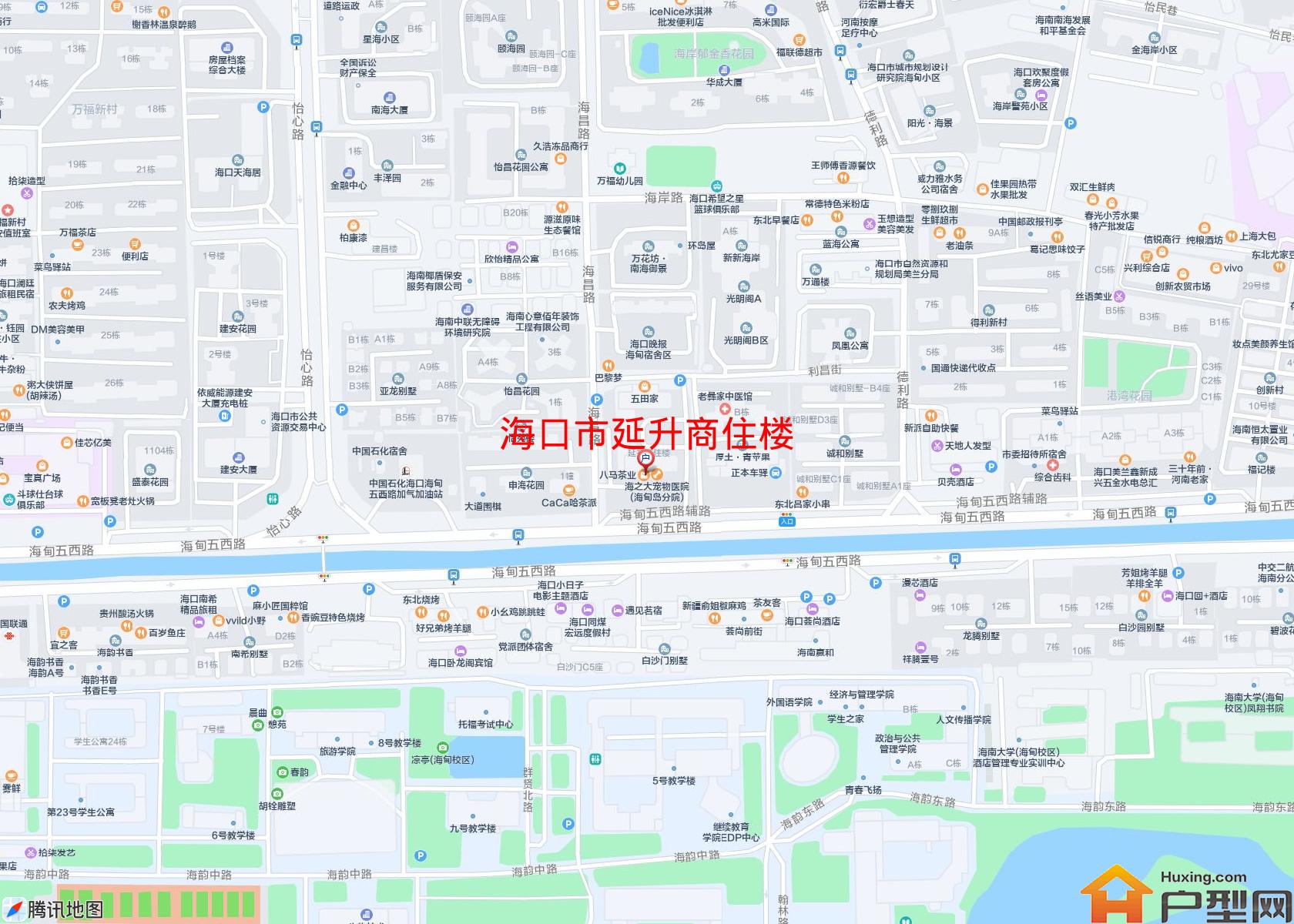 延升商住楼小区 - 户型网