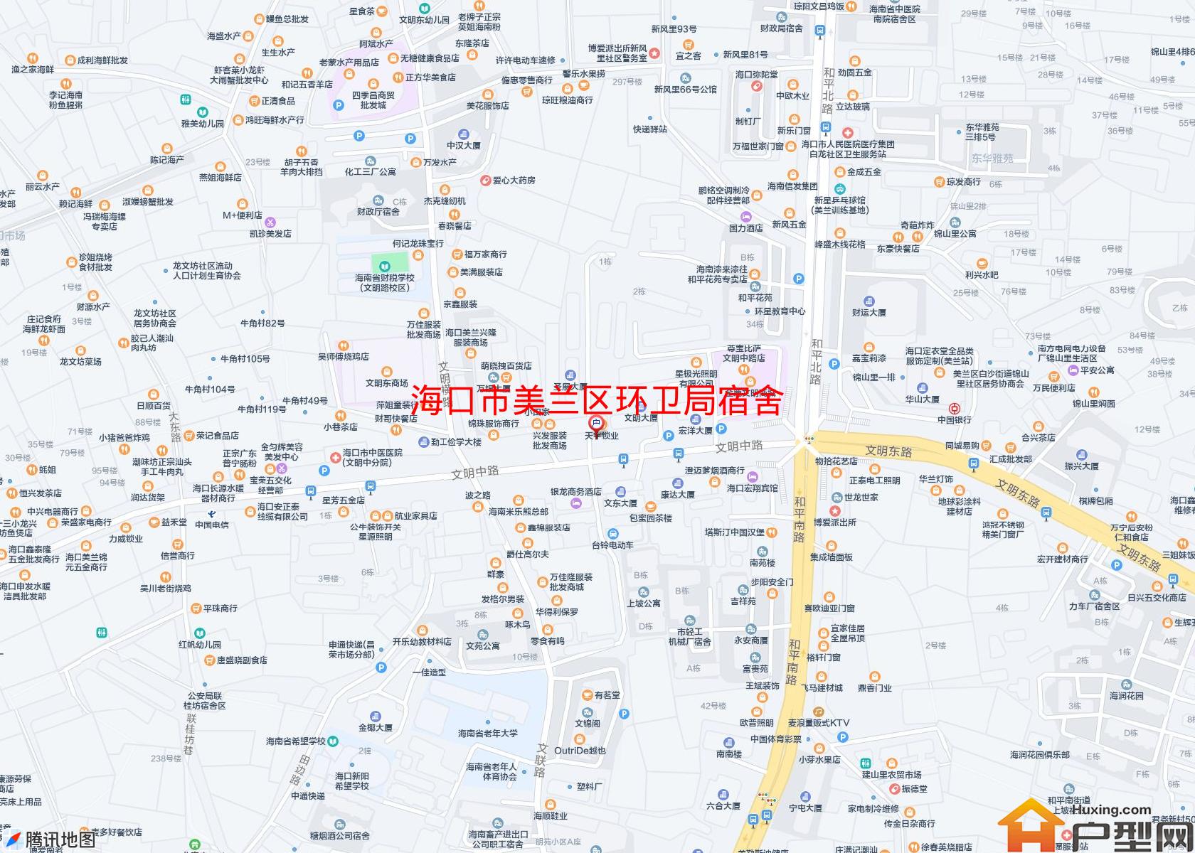 美兰区环卫局宿舍小区 - 户型网