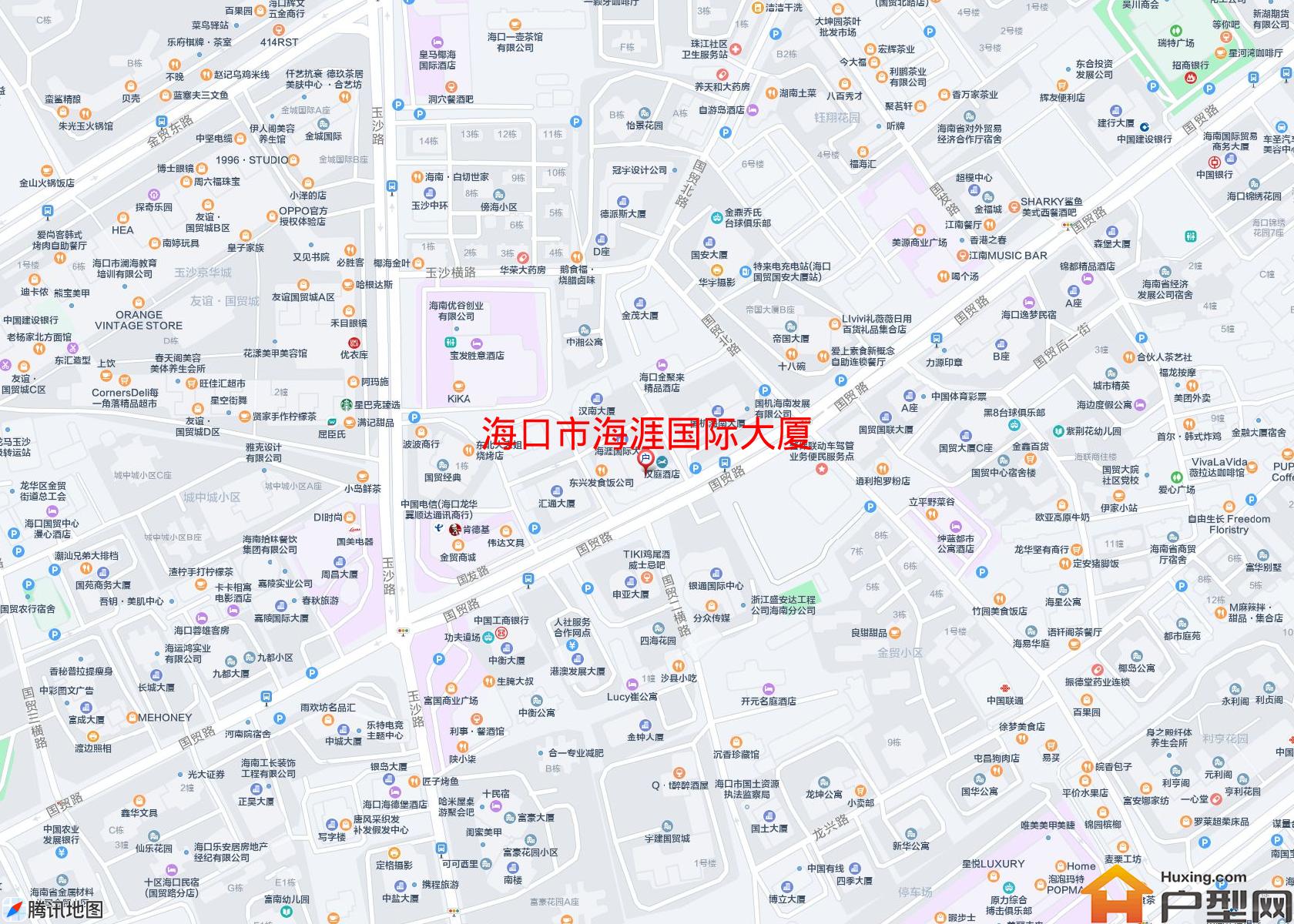 海涯国际大厦小区 - 户型网