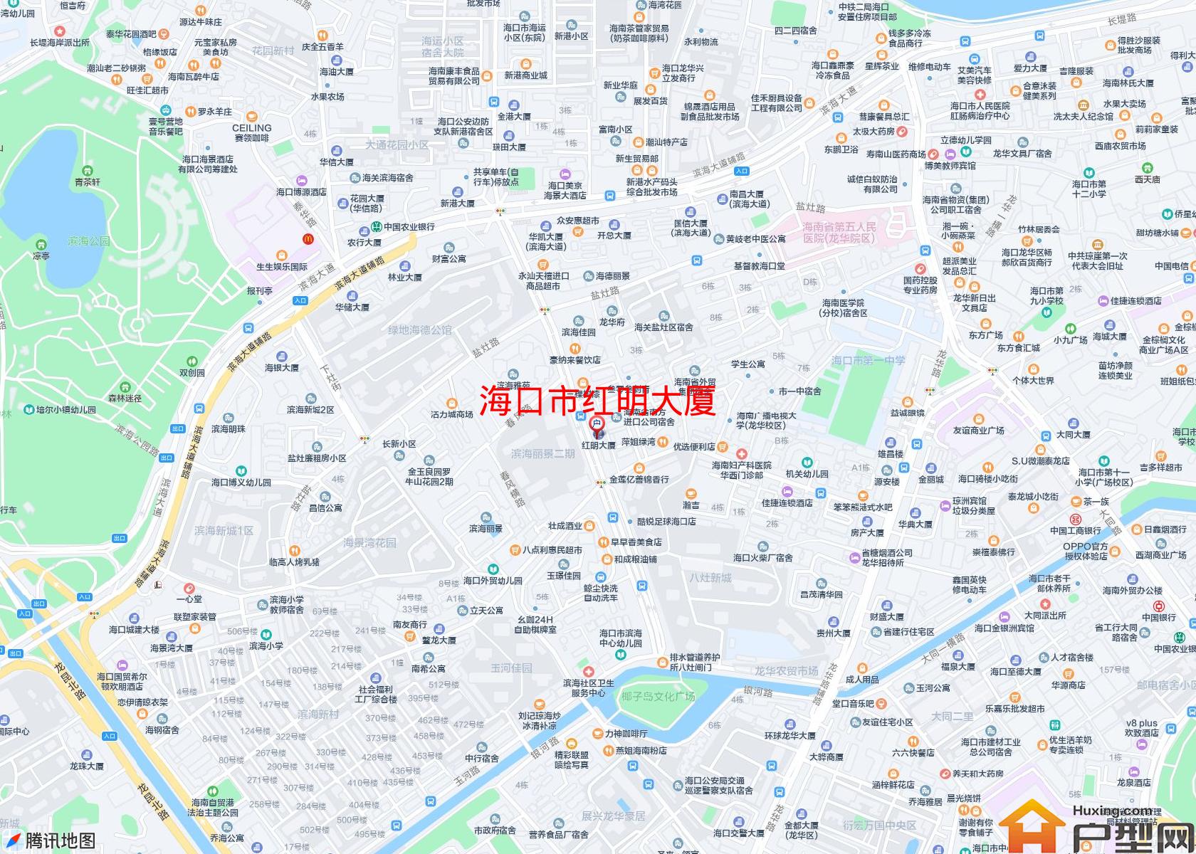 红明大厦小区 - 户型网