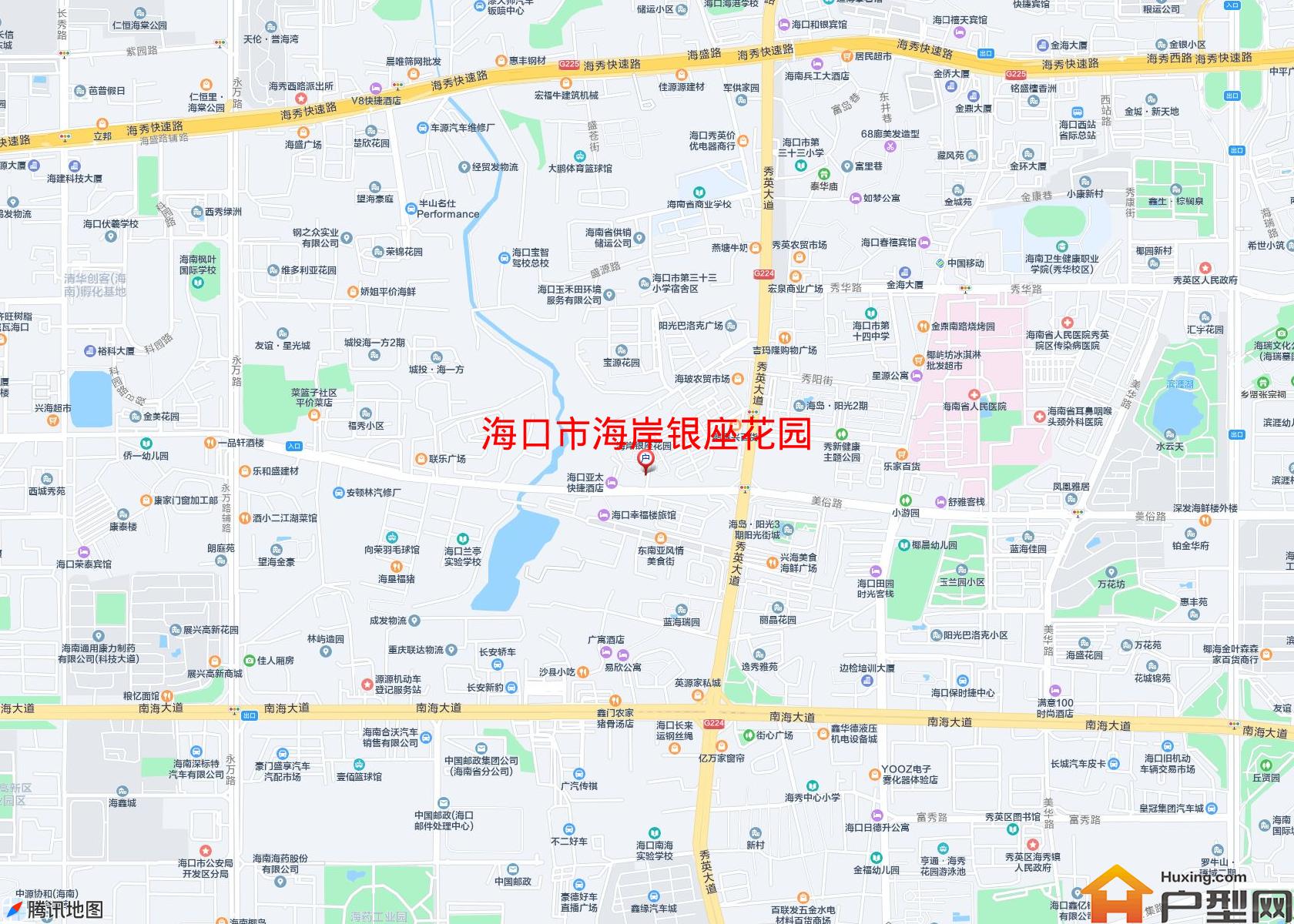 海岸银座花园小区 - 户型网