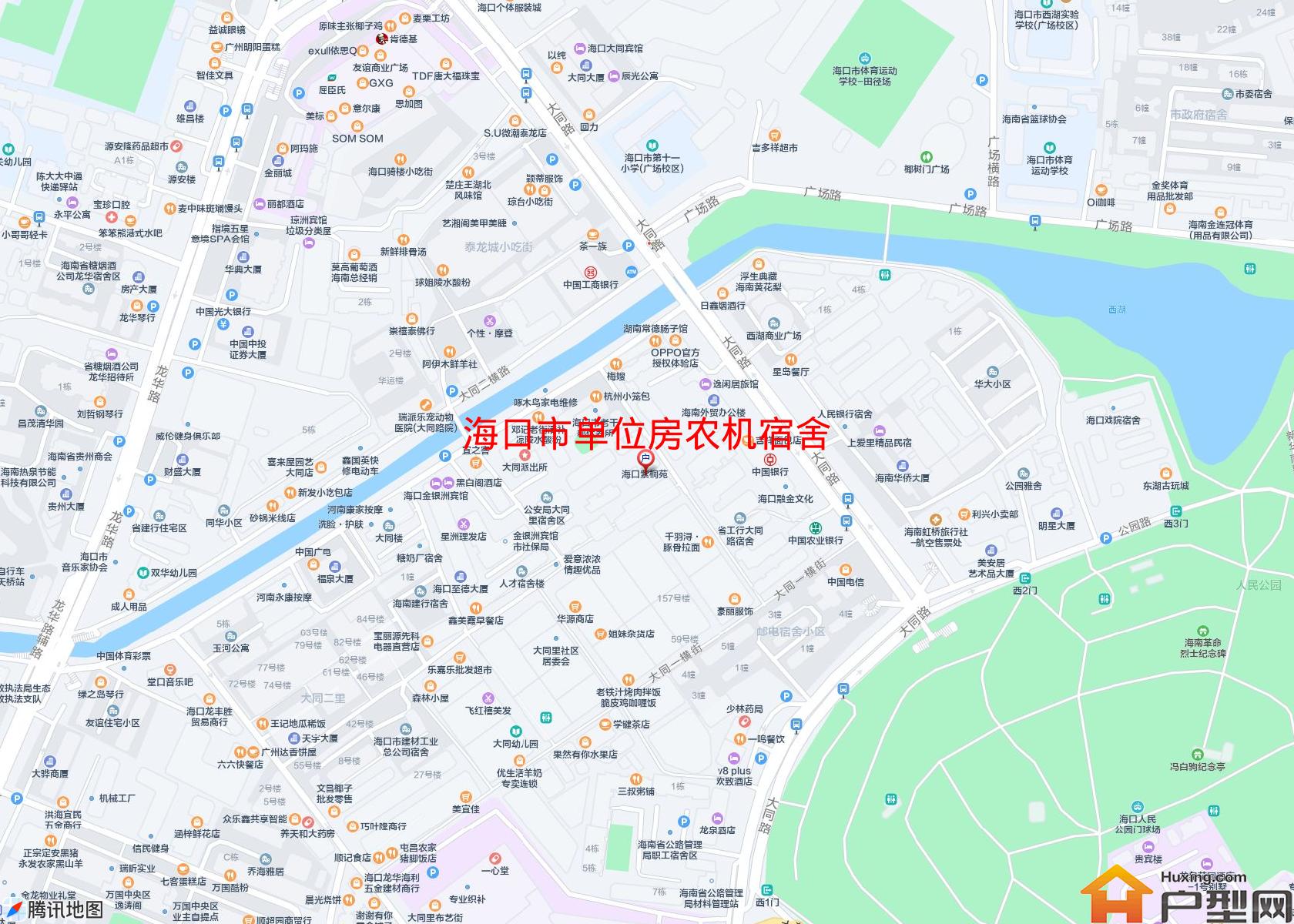 单位房农机宿舍小区 - 户型网