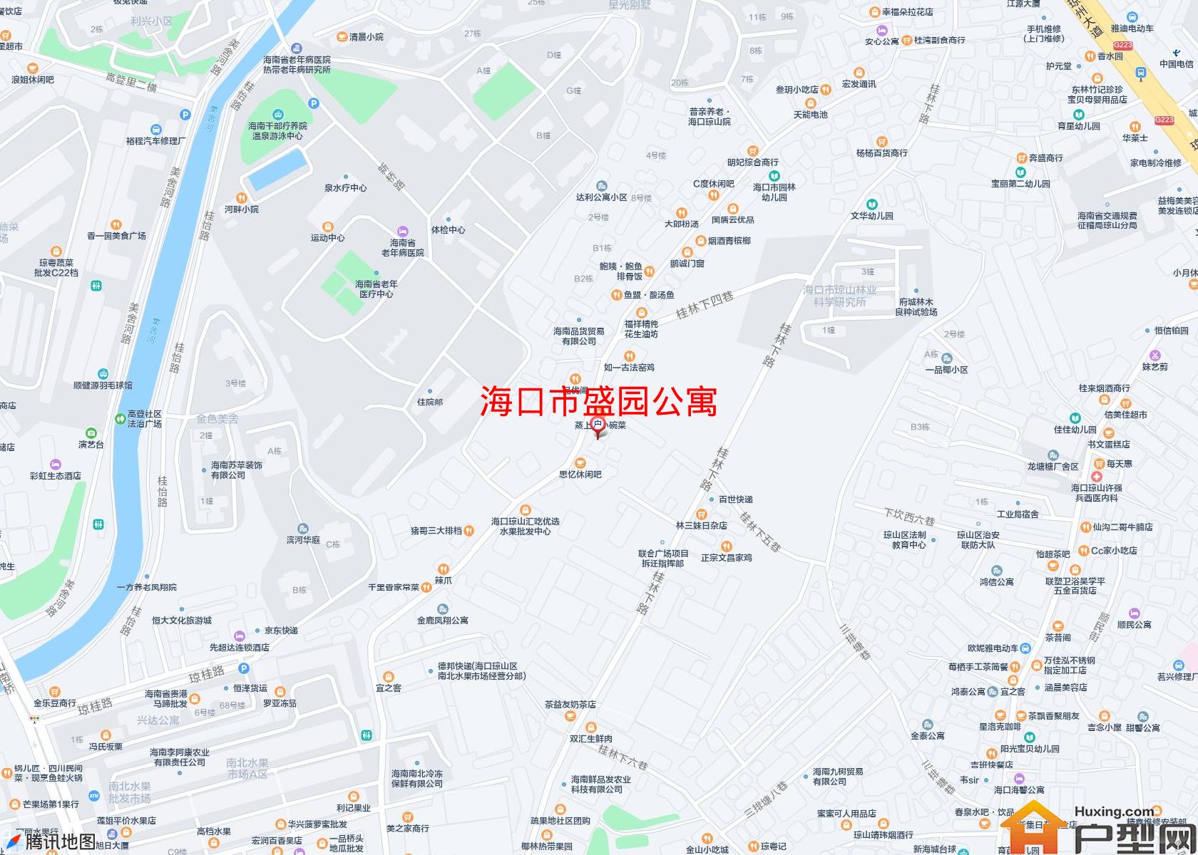 盛园公寓小区 - 户型网