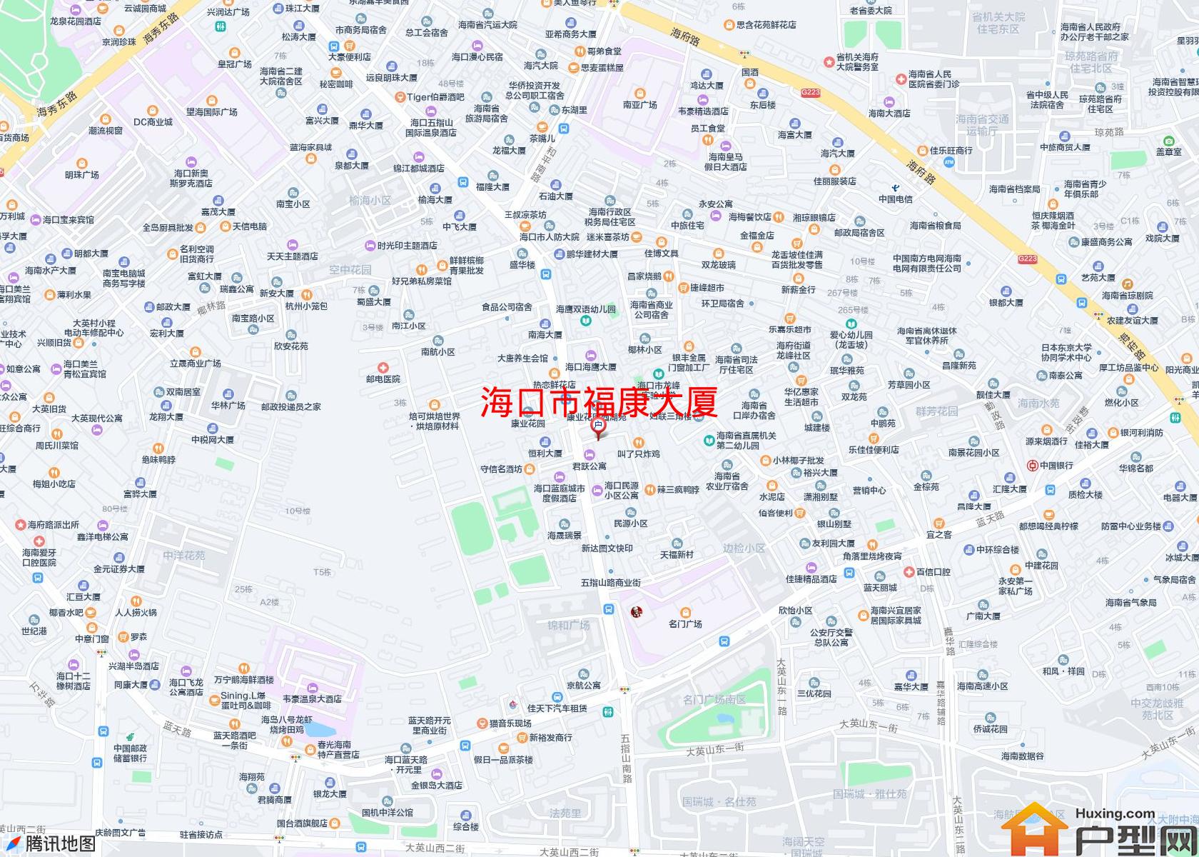 福康大厦小区 - 户型网
