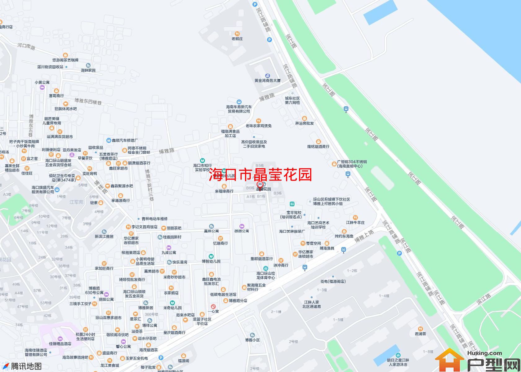 晶莹花园小区 - 户型网