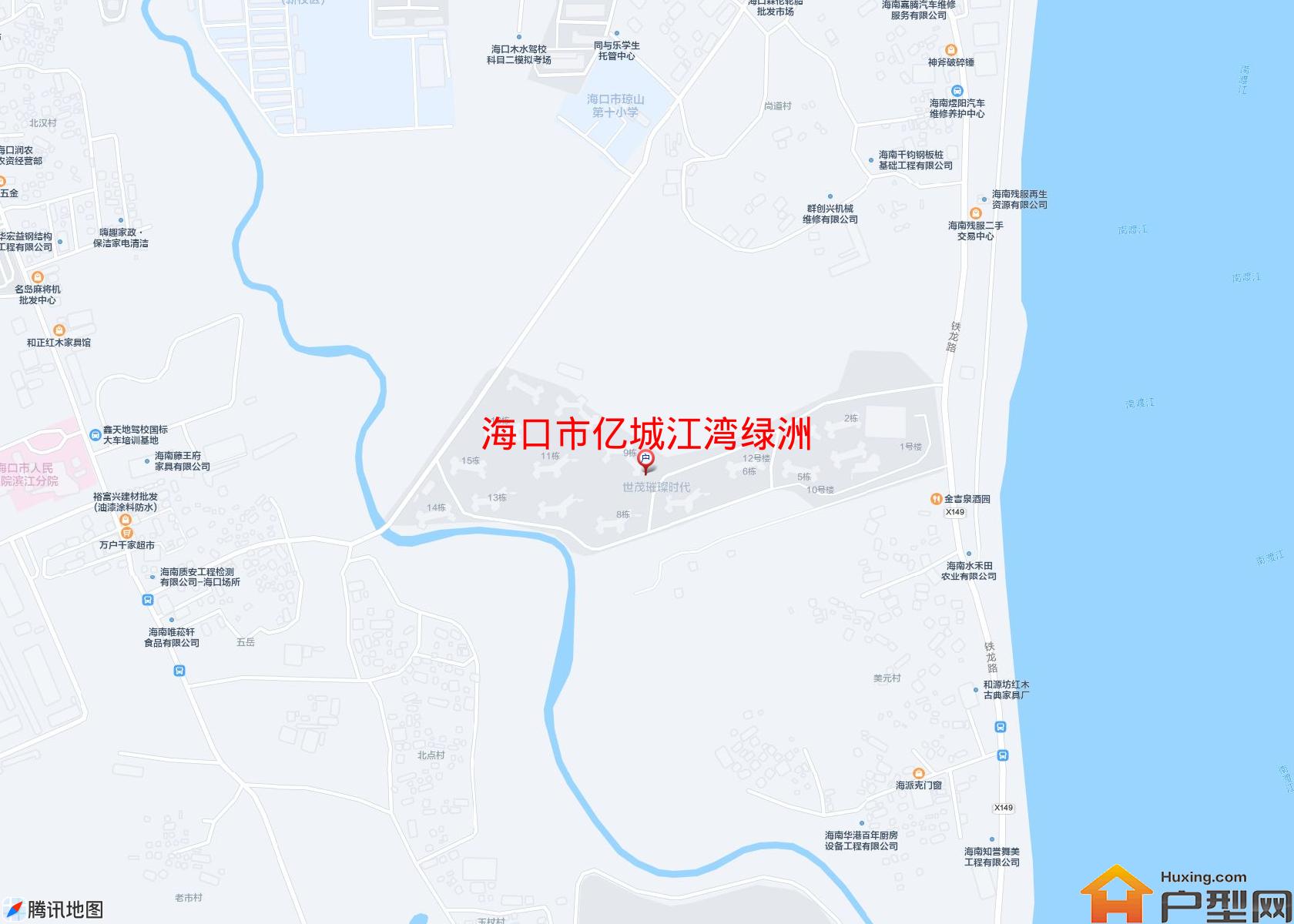 亿城江湾绿洲小区 - 户型网