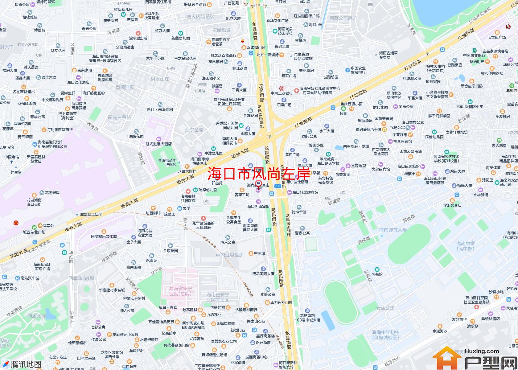 风尚左岸小区 - 户型网