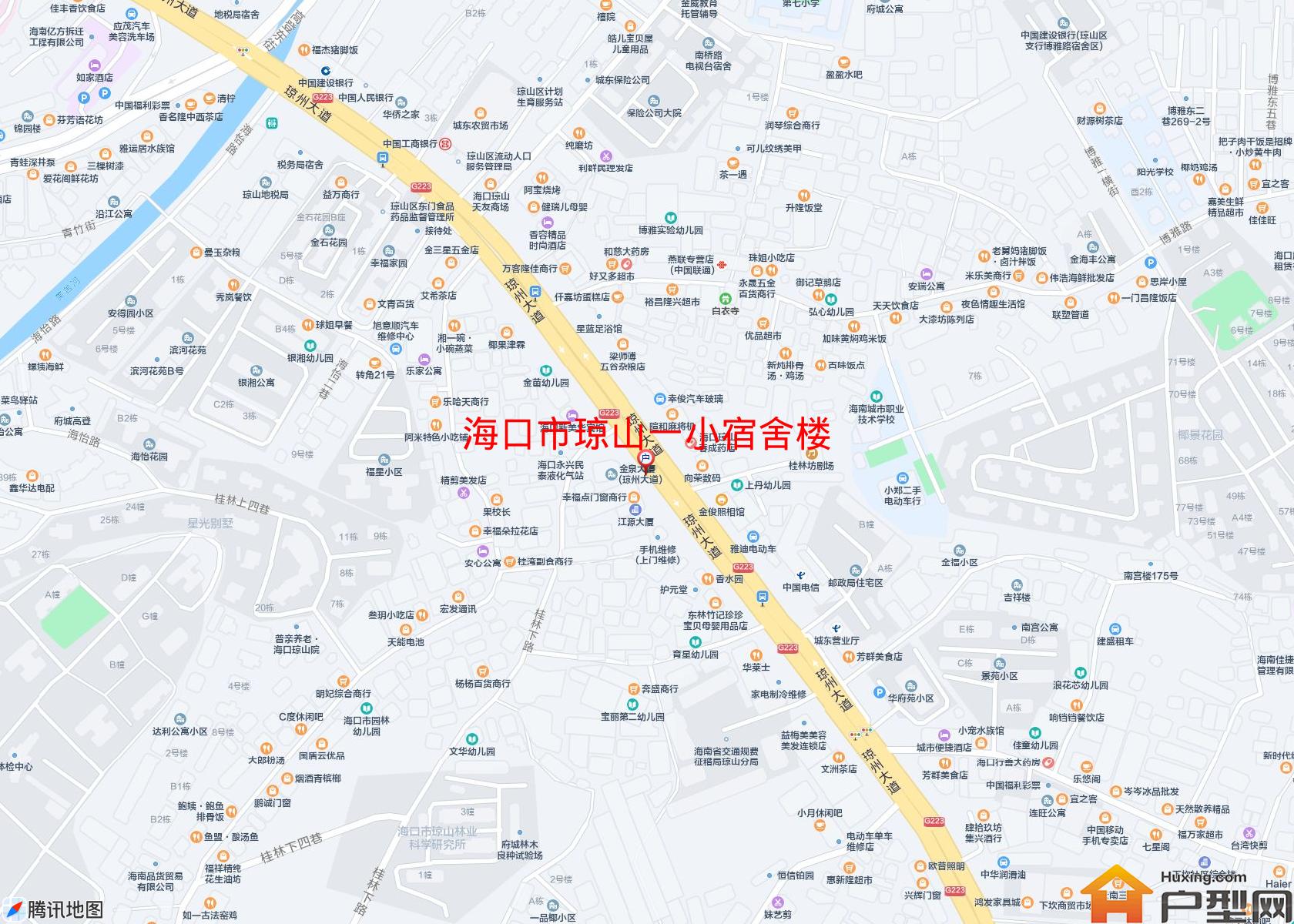 琼山一小宿舍楼小区 - 户型网
