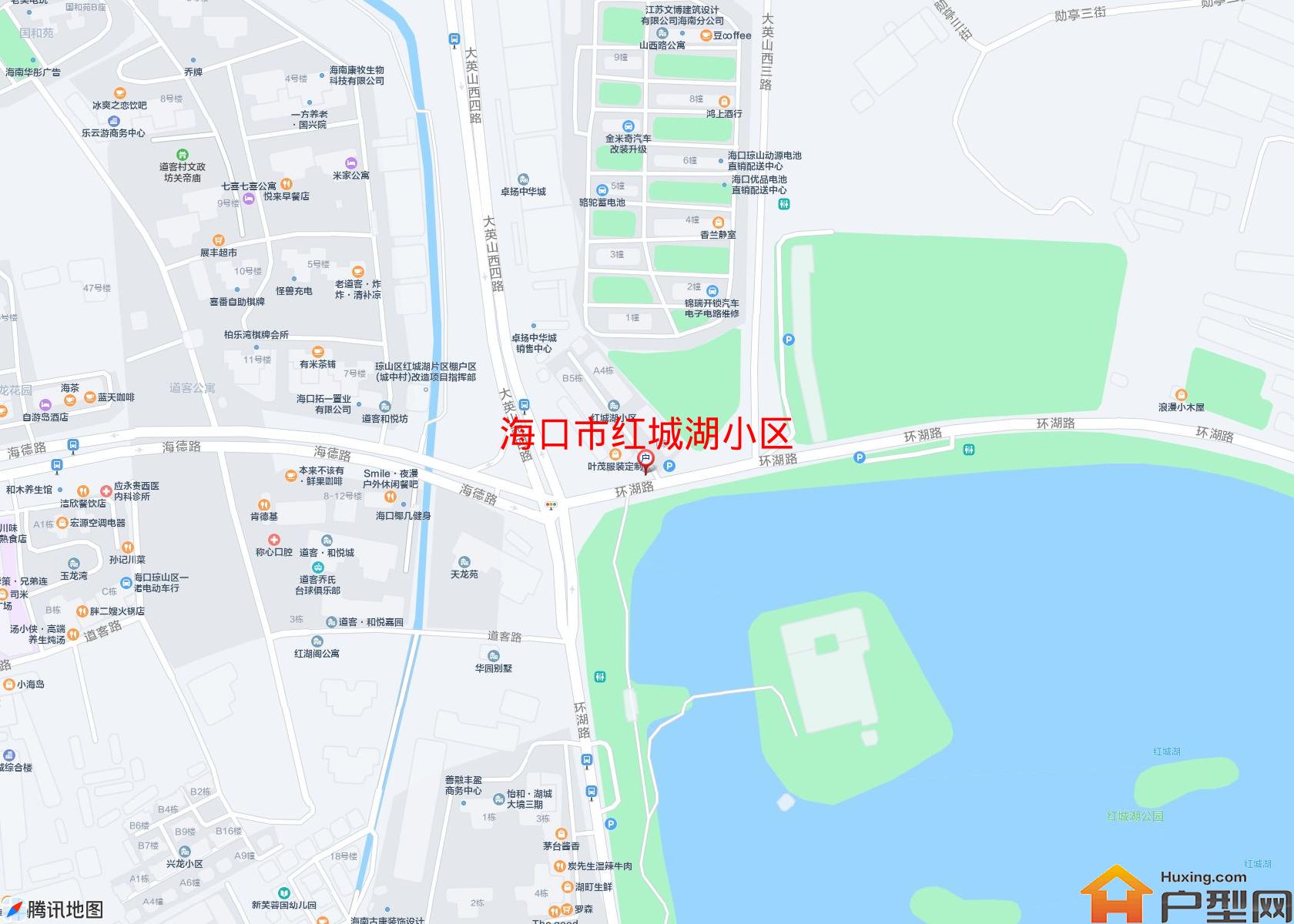 红城湖小区小区 - 户型网