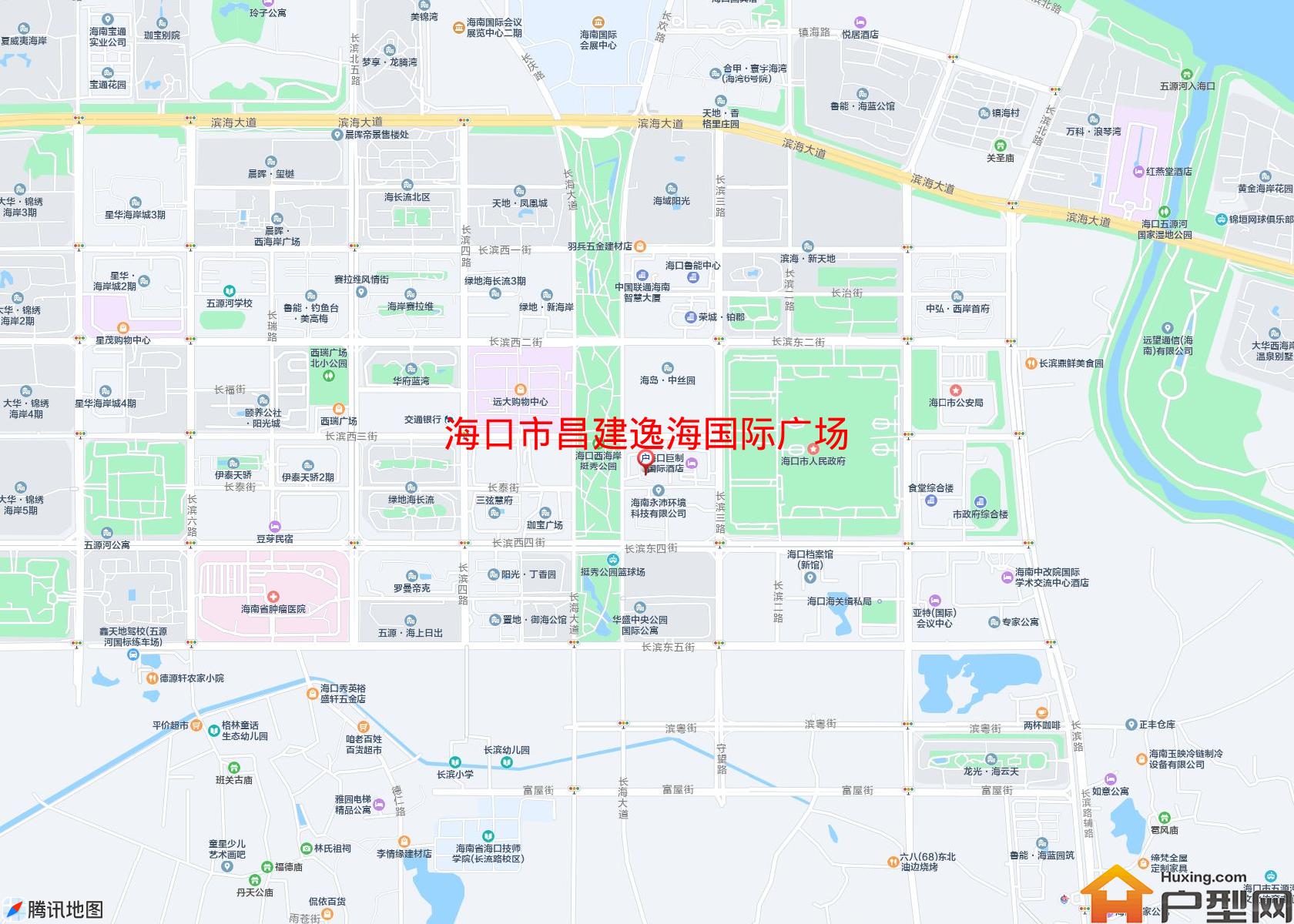 昌建逸海国际广场小区 - 户型网