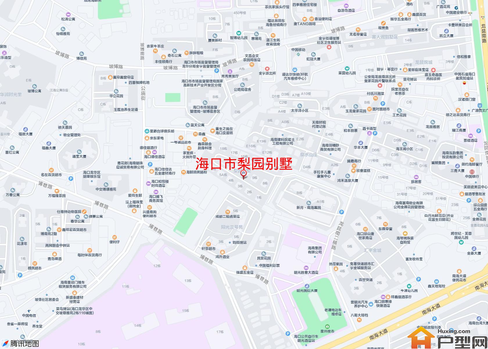 梨园别墅小区 - 户型网