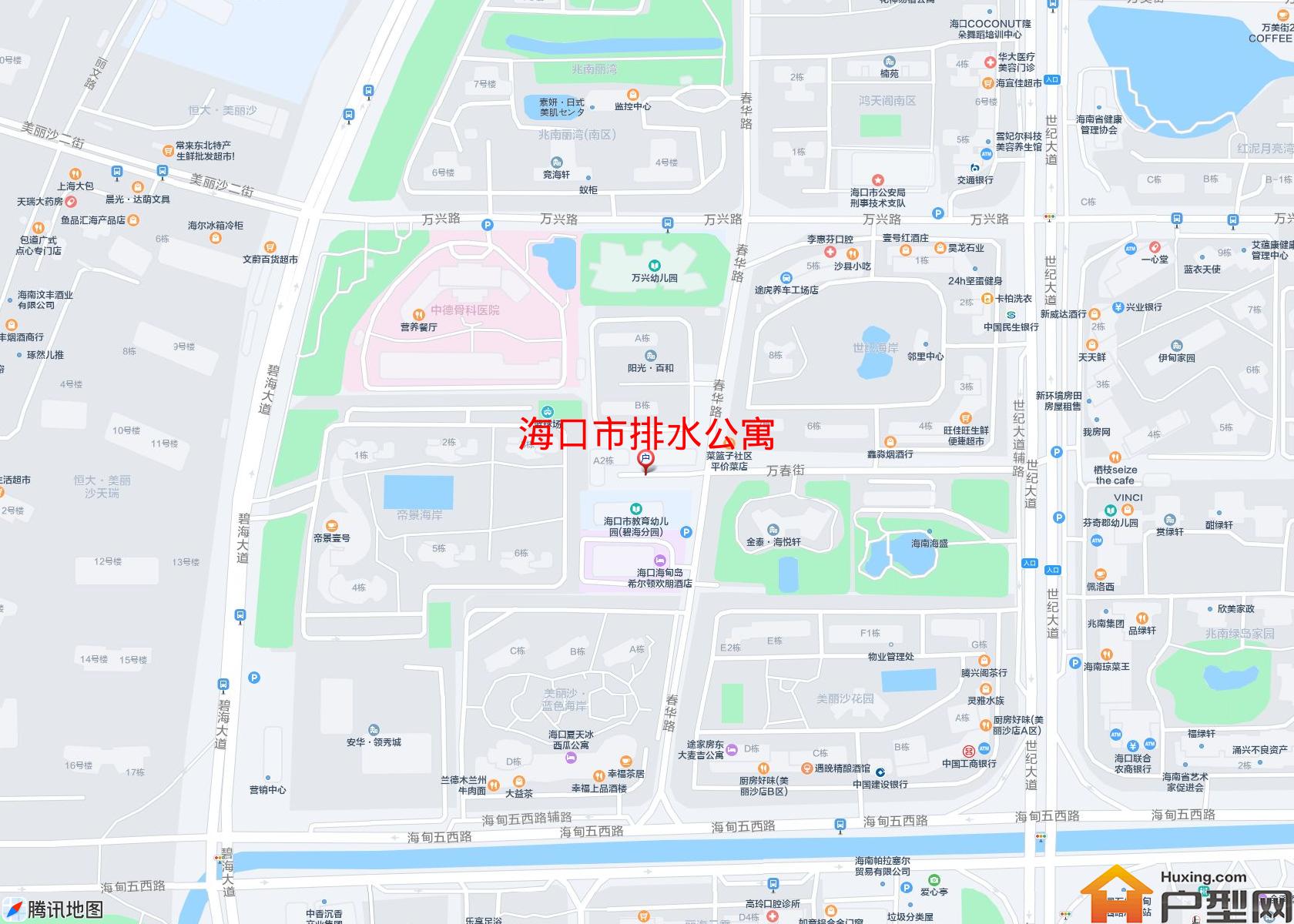 排水公寓小区 - 户型网