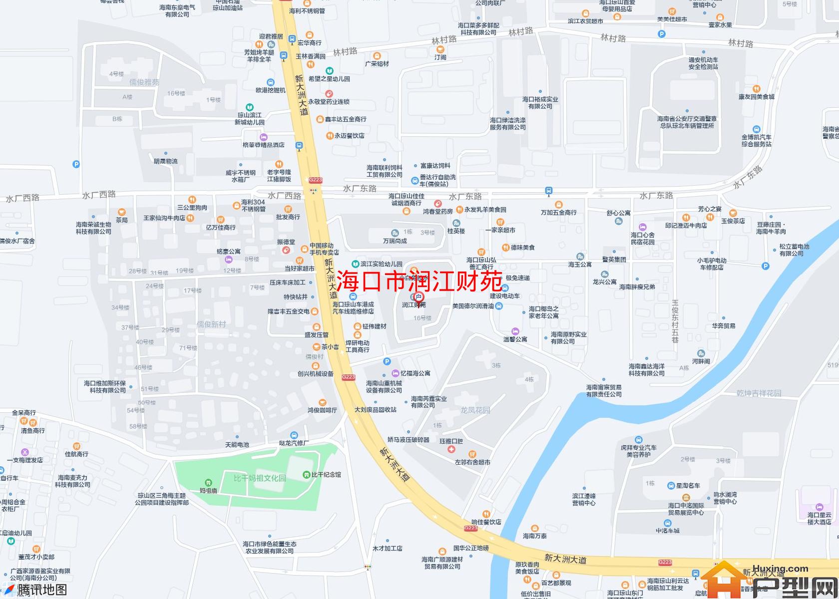 润江财苑小区 - 户型网