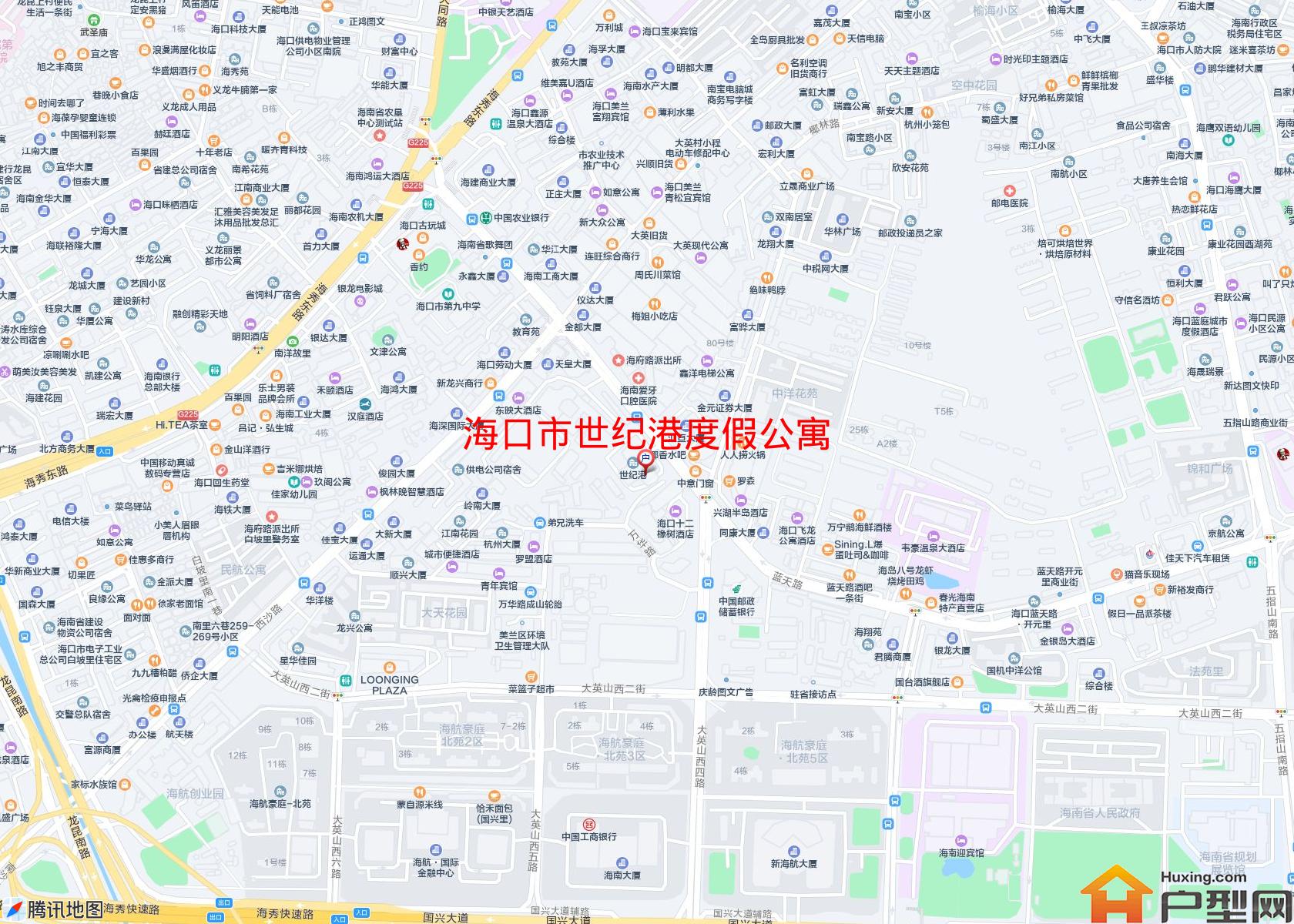 世纪港度假公寓小区 - 户型网