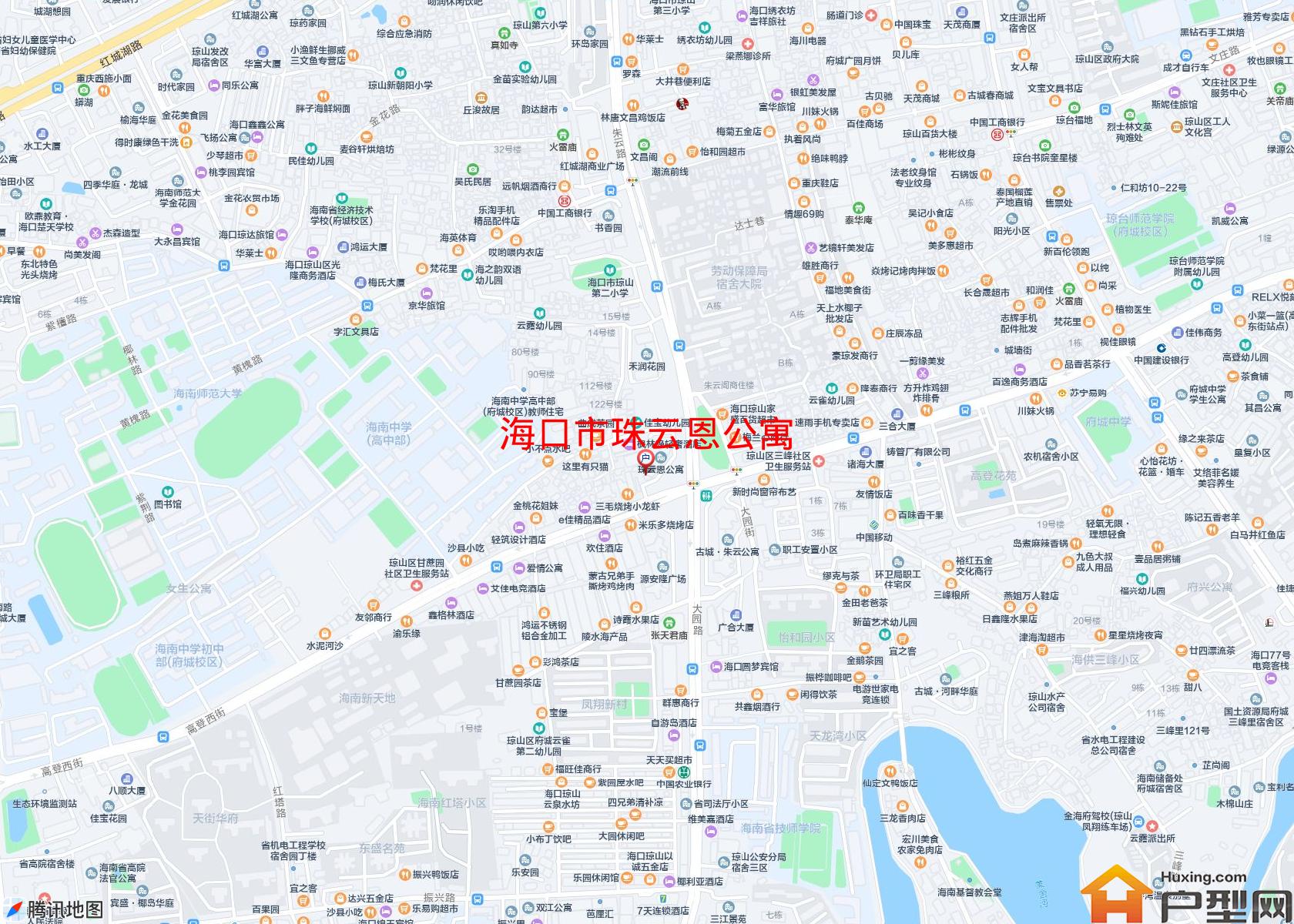 珠云恩公寓小区 - 户型网