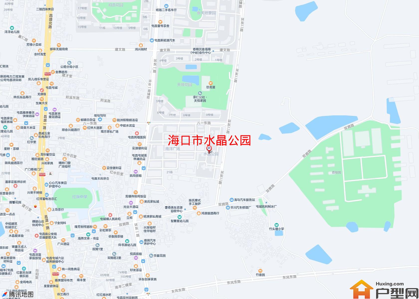 水晶公园小区 - 户型网