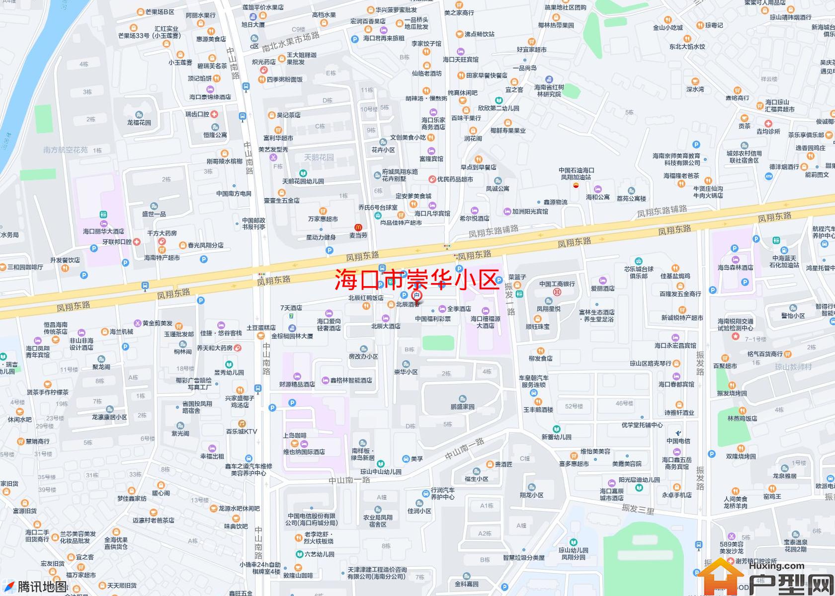 崇华小区小区 - 户型网