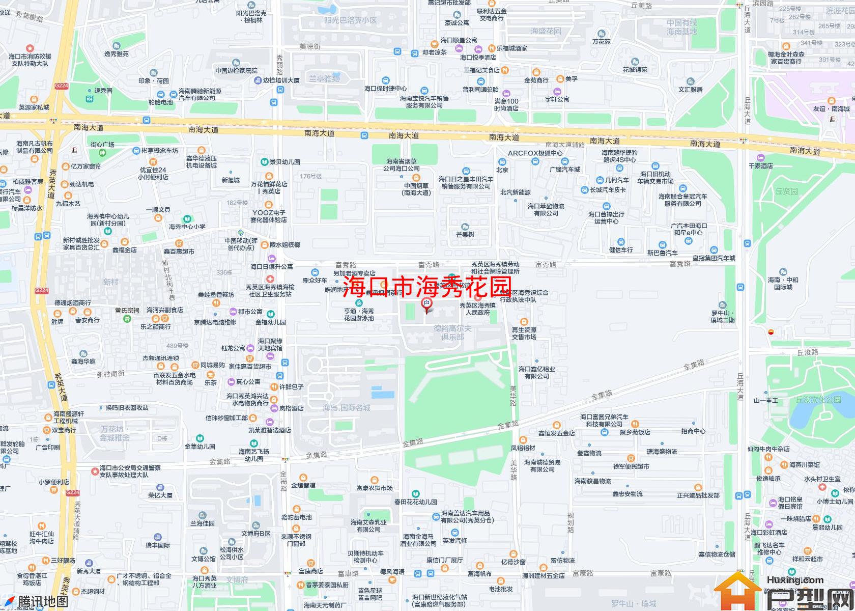 海秀花园小区 - 户型网