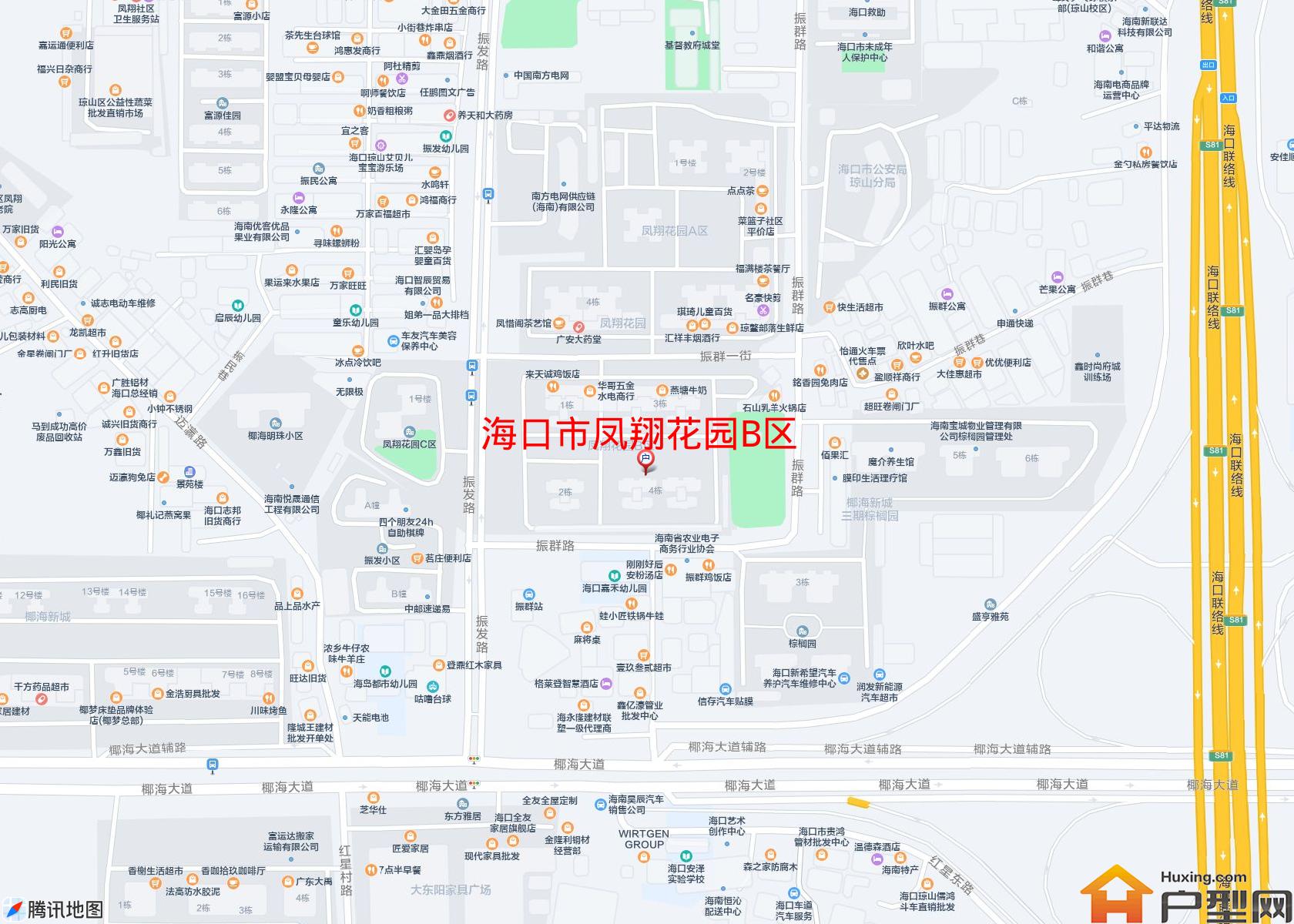 凤翔花园B区小区 - 户型网