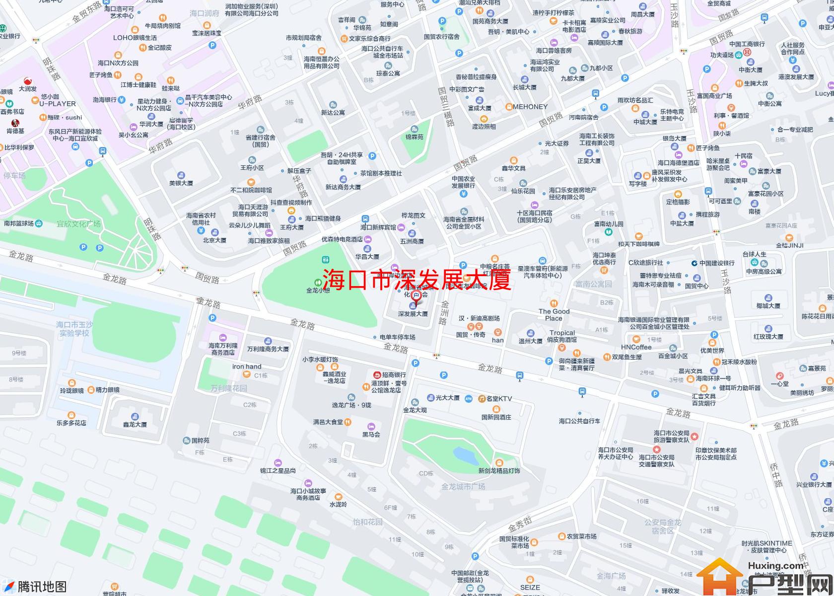 深发展大厦小区 - 户型网