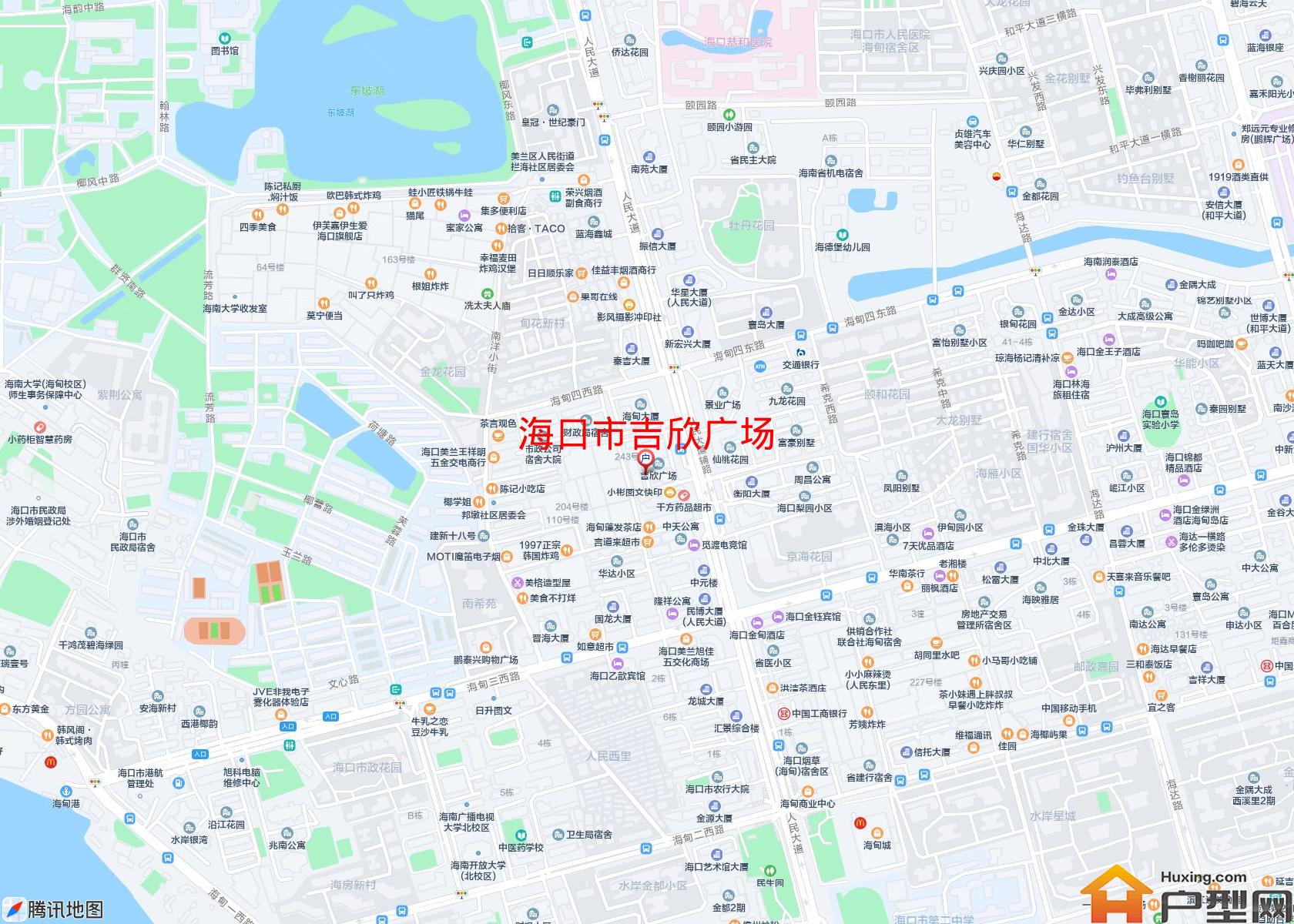 吉欣广场小区 - 户型网