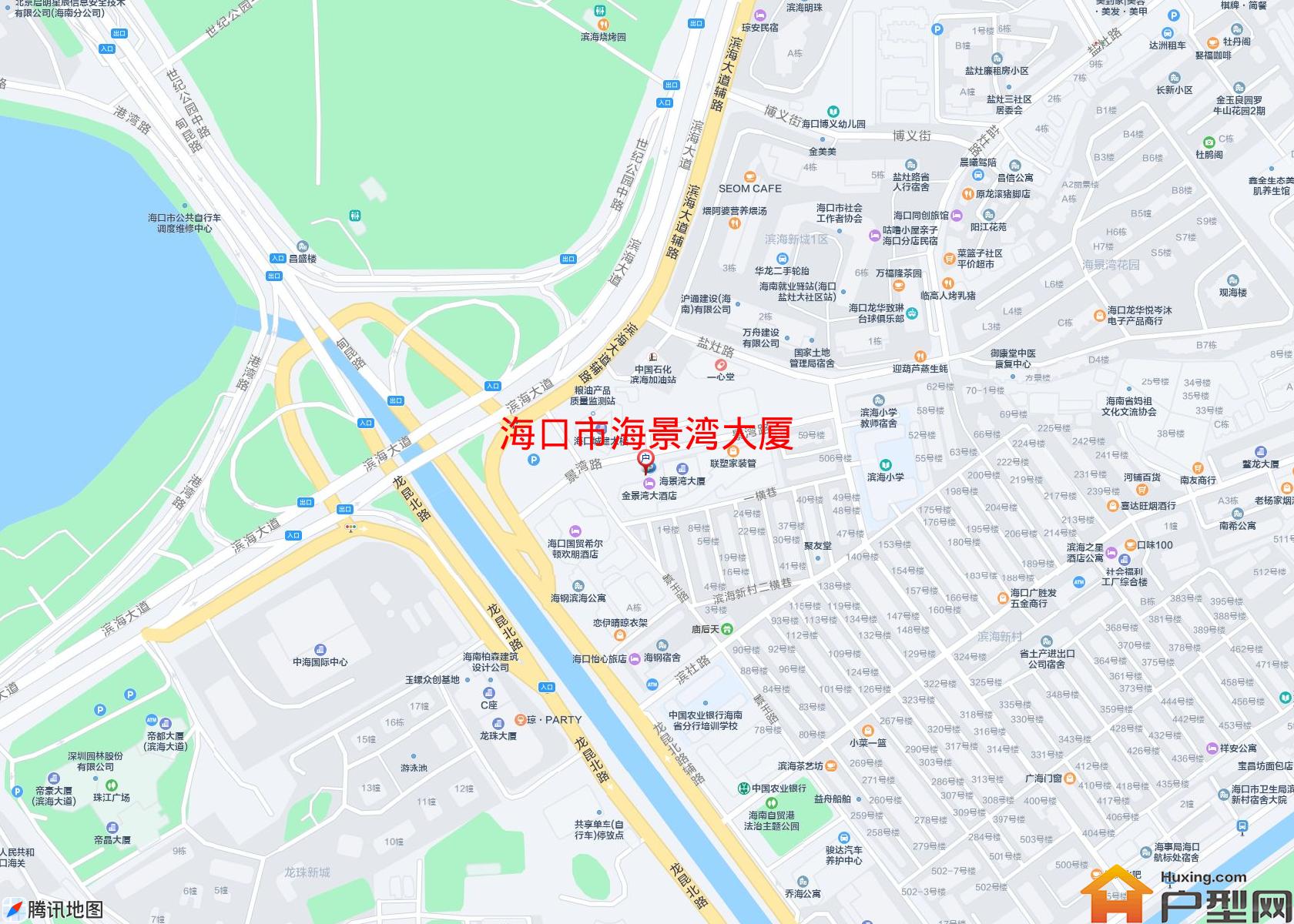 海景湾大厦小区 - 户型网