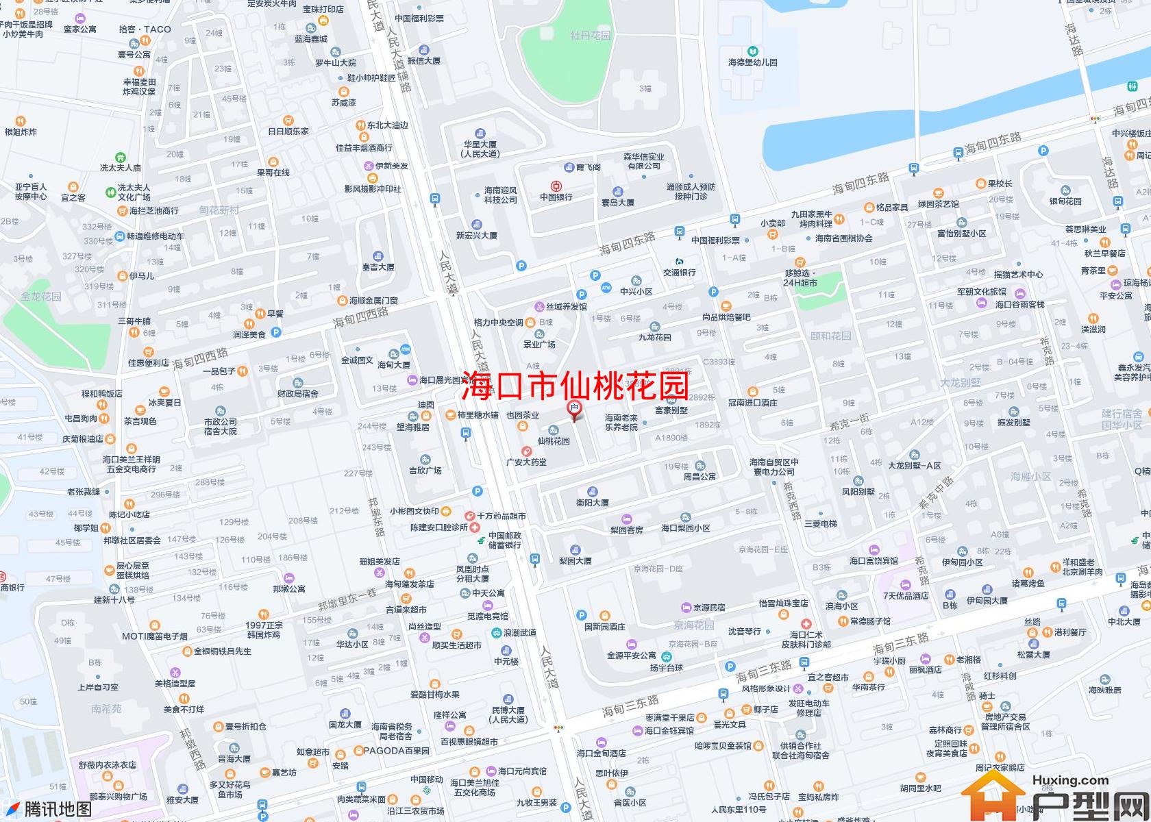 仙桃花园小区 - 户型网