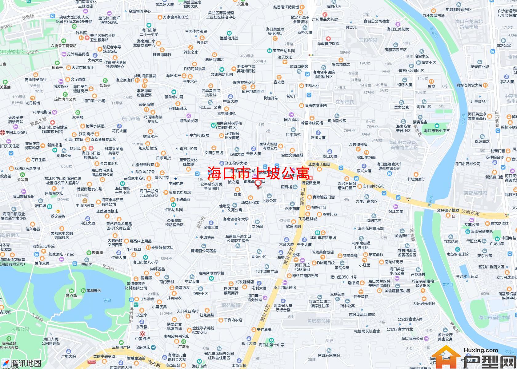 上坡公寓小区 - 户型网