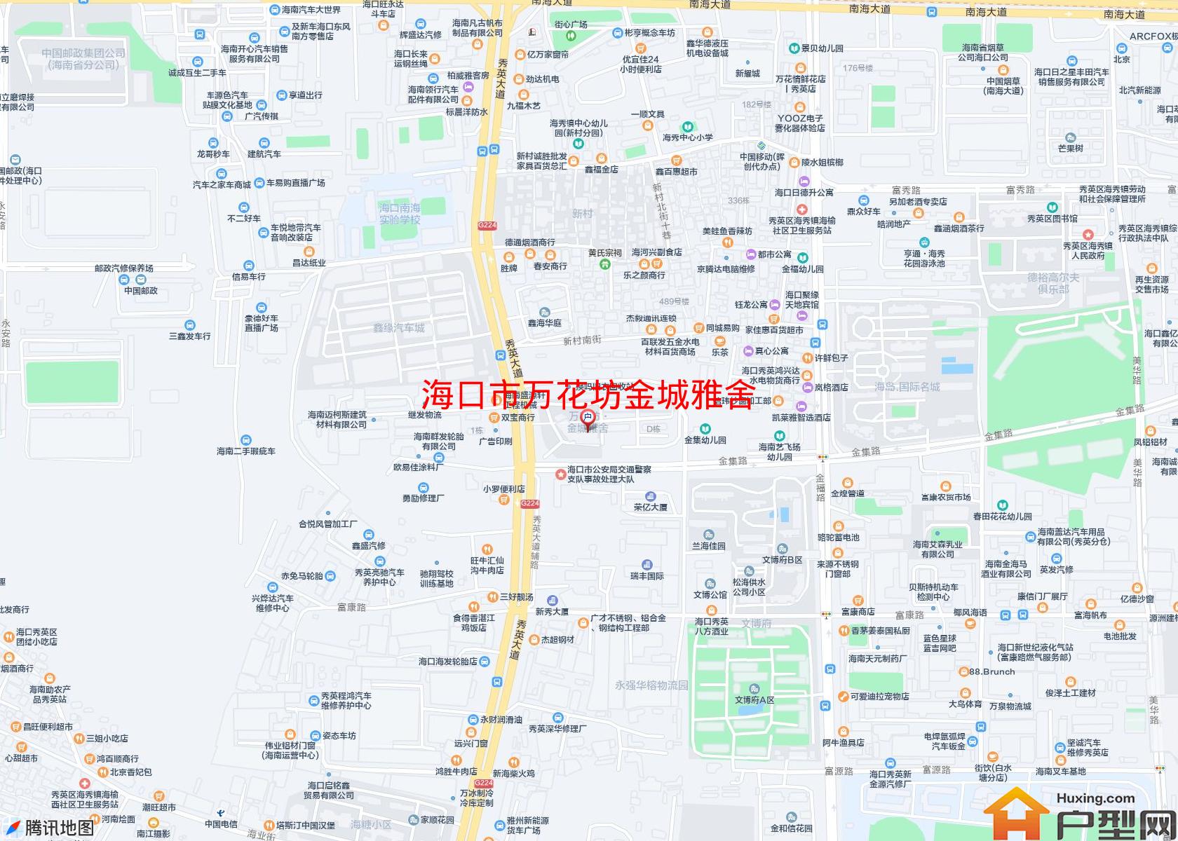 万花坊金城雅舍小区 - 户型网