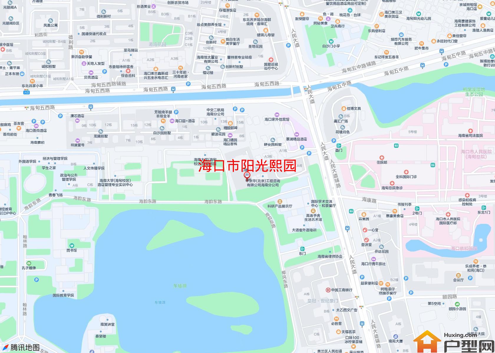 阳光熙园小区 - 户型网