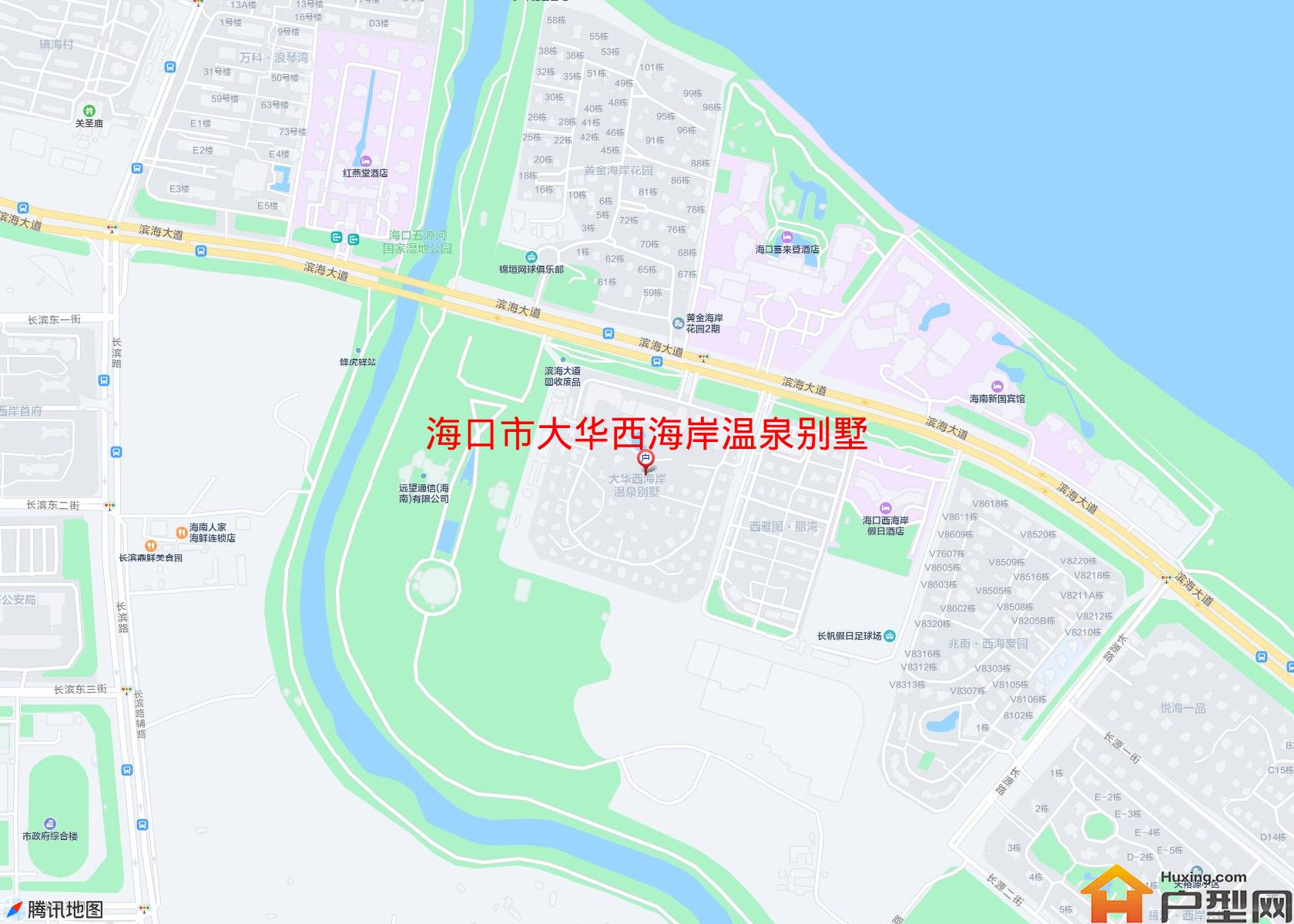 大华西海岸温泉别墅小区 - 户型网