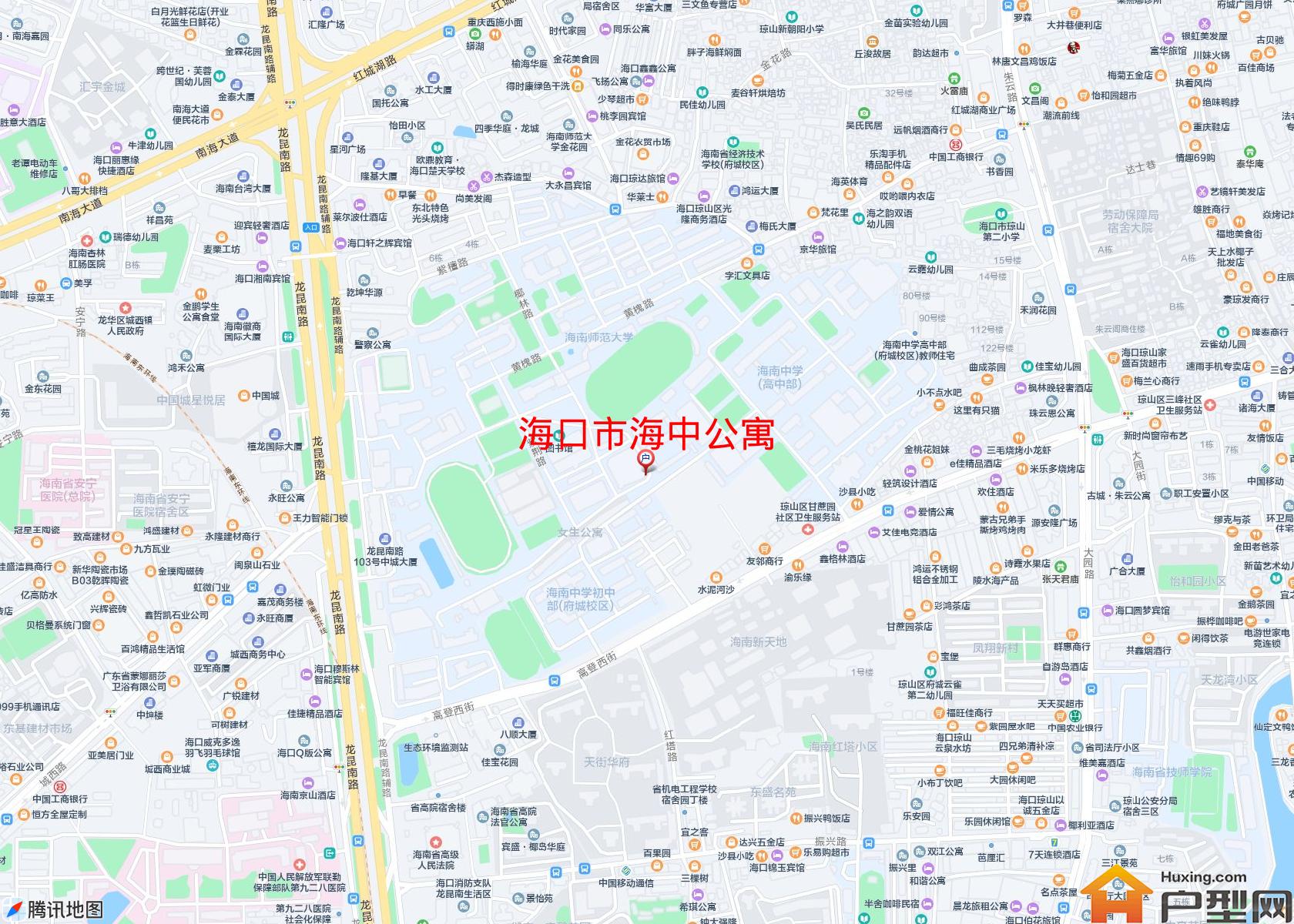 海中公寓小区 - 户型网