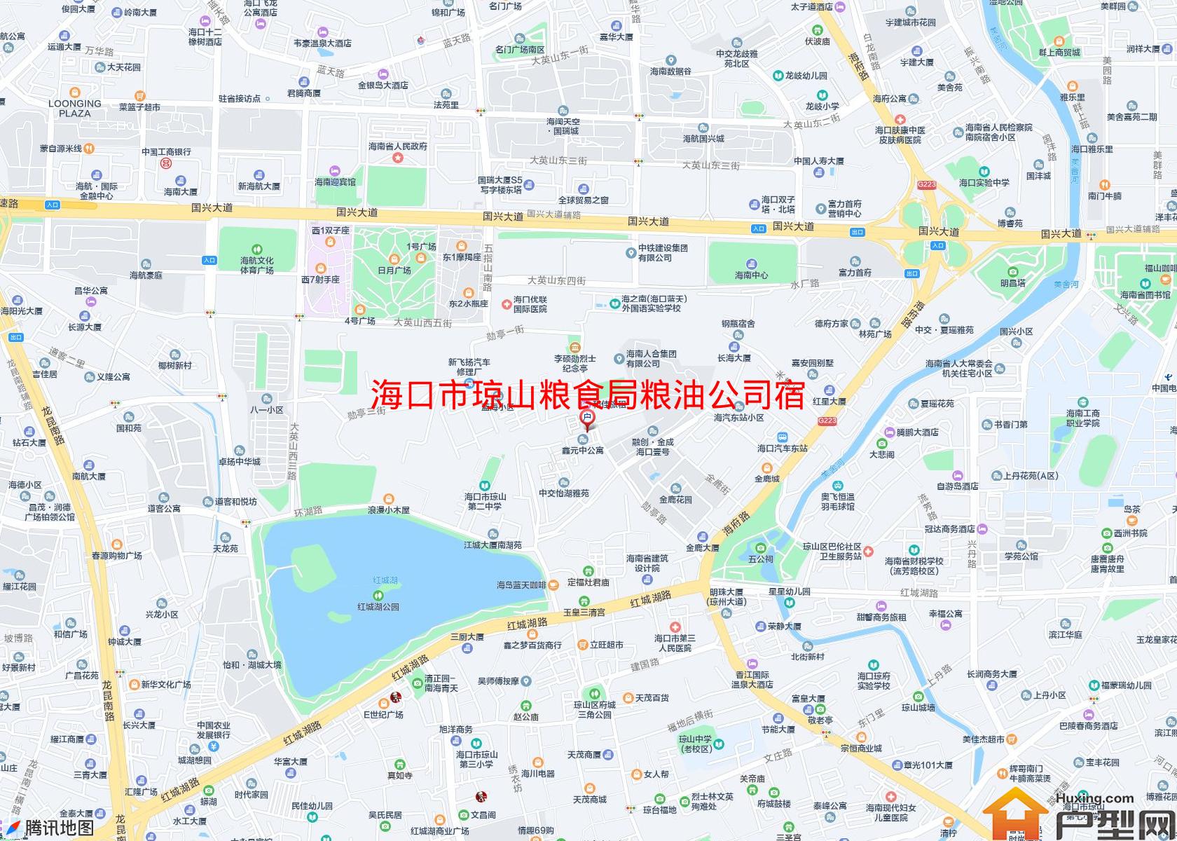 琼山粮食局粮油公司宿舍小区 - 户型网