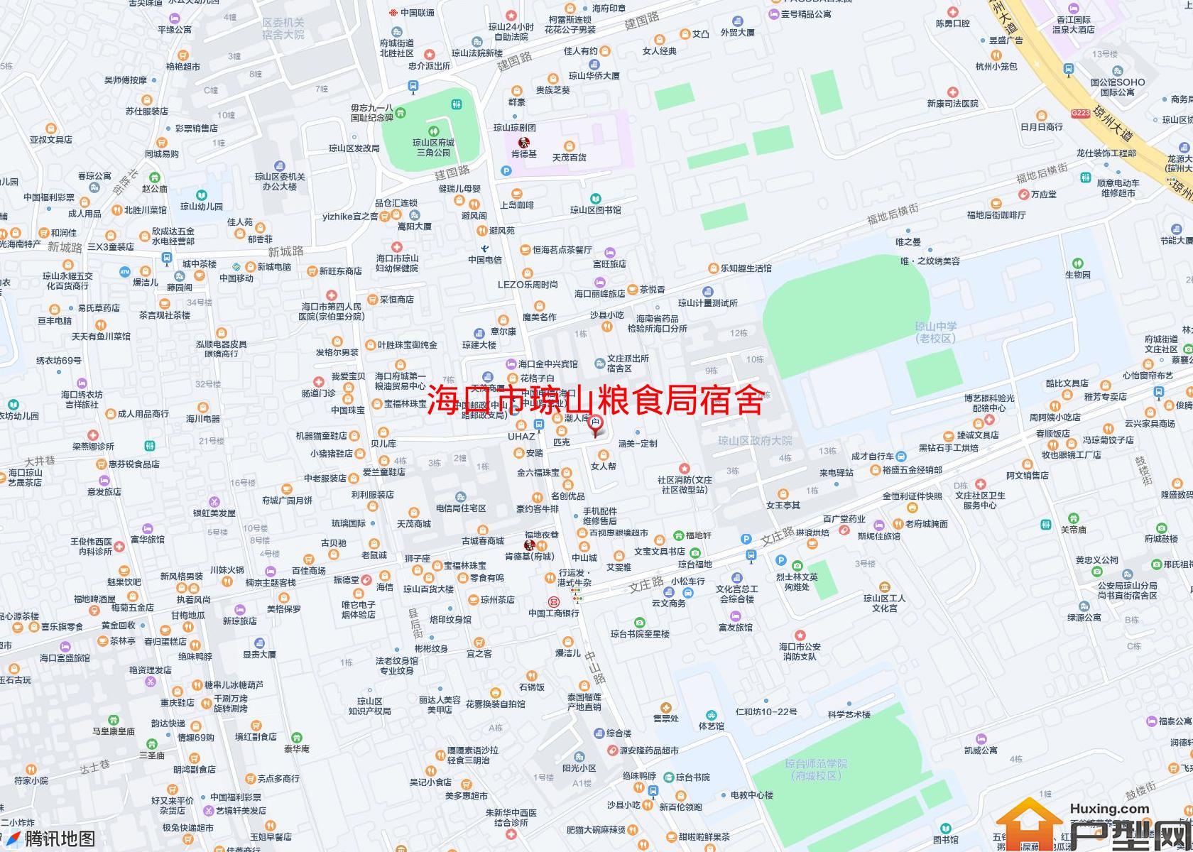 琼山粮食局宿舍小区 - 户型网