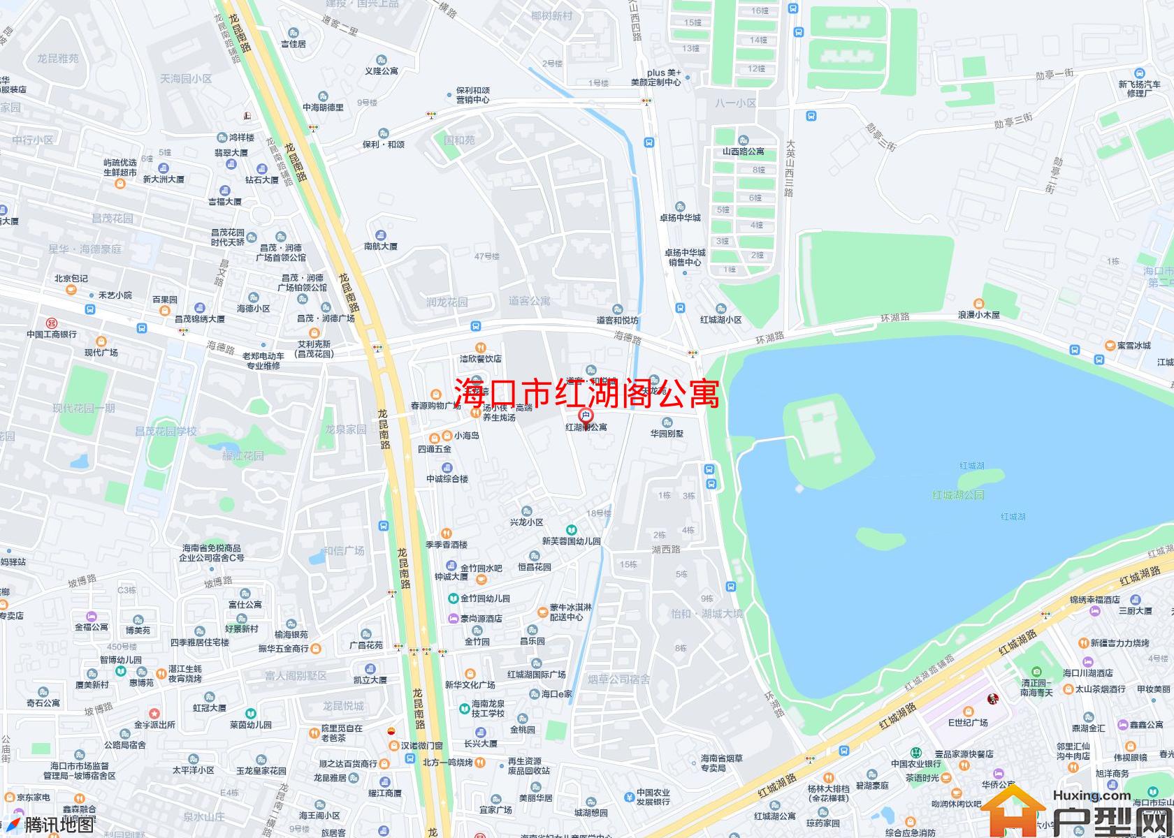 红湖阁公寓小区 - 户型网
