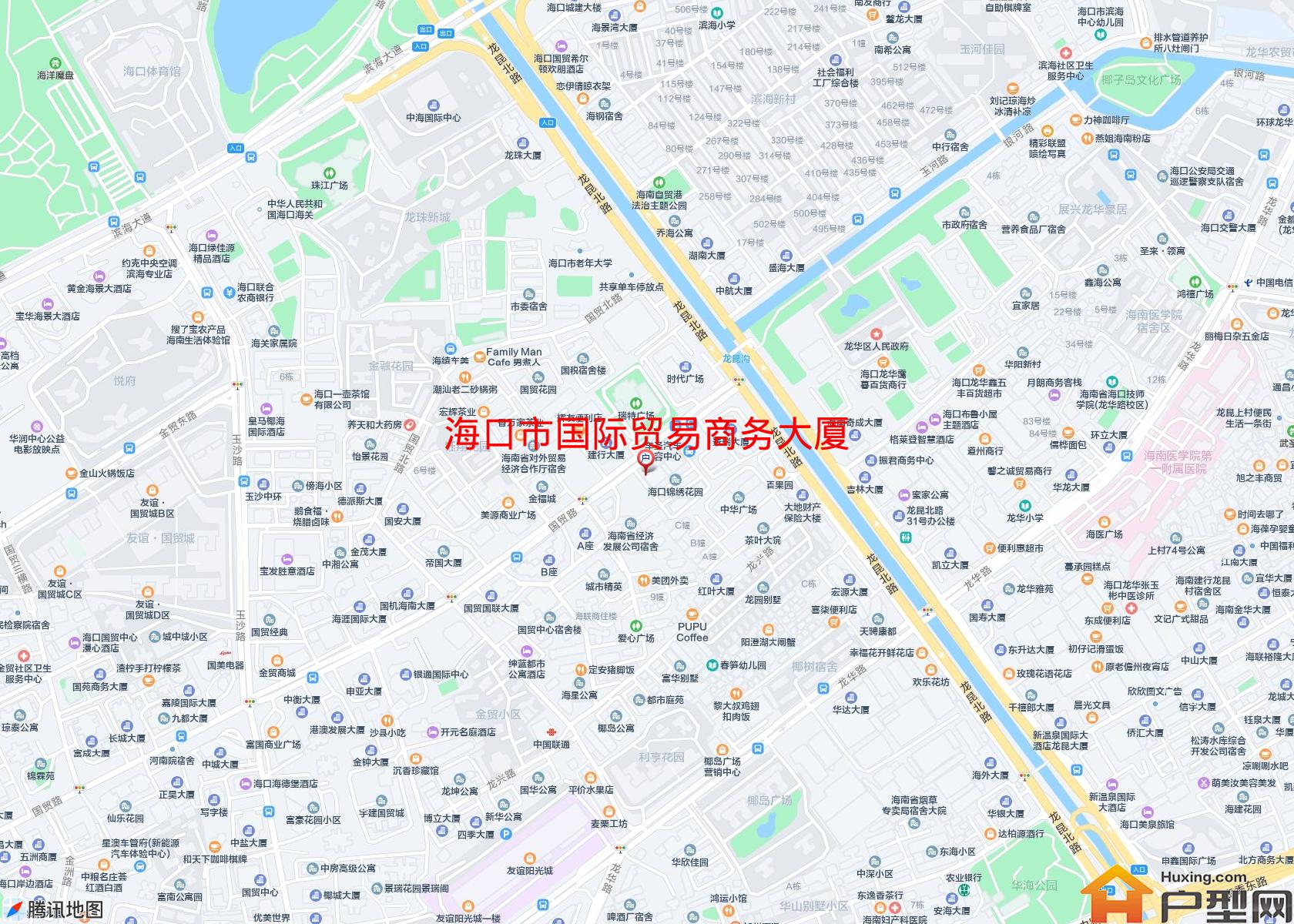 国际贸易商务大厦小区 - 户型网
