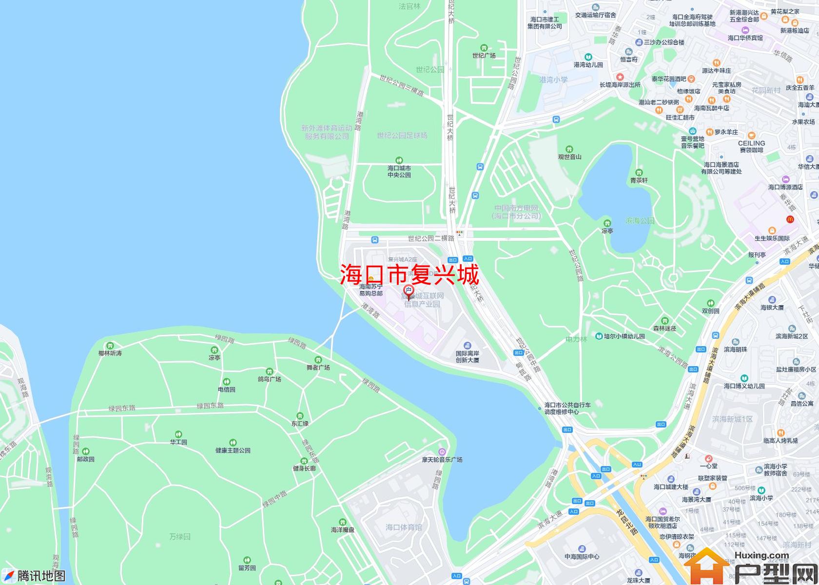 复兴城小区 - 户型网