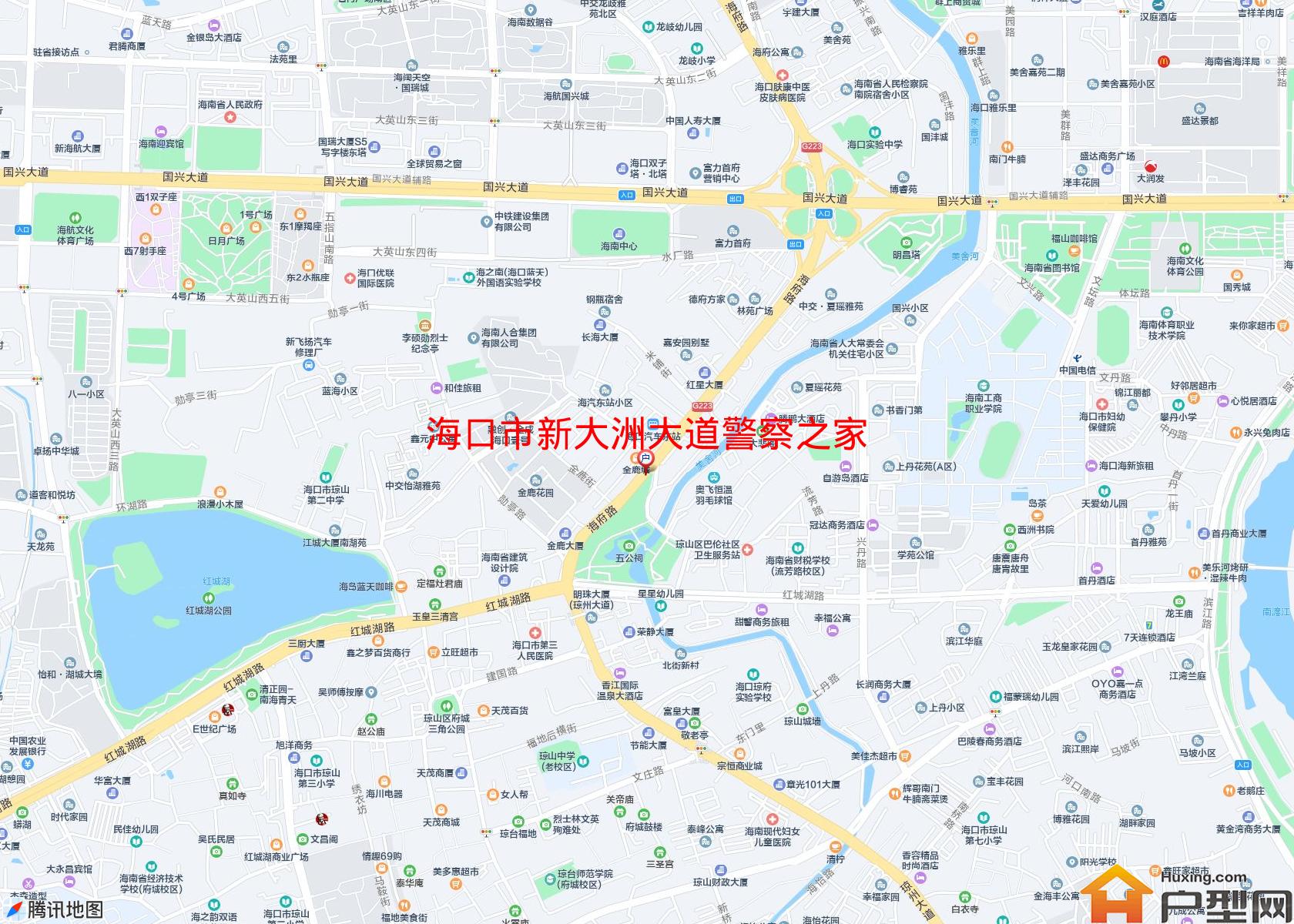 新大洲大道警察之家小区 - 户型网